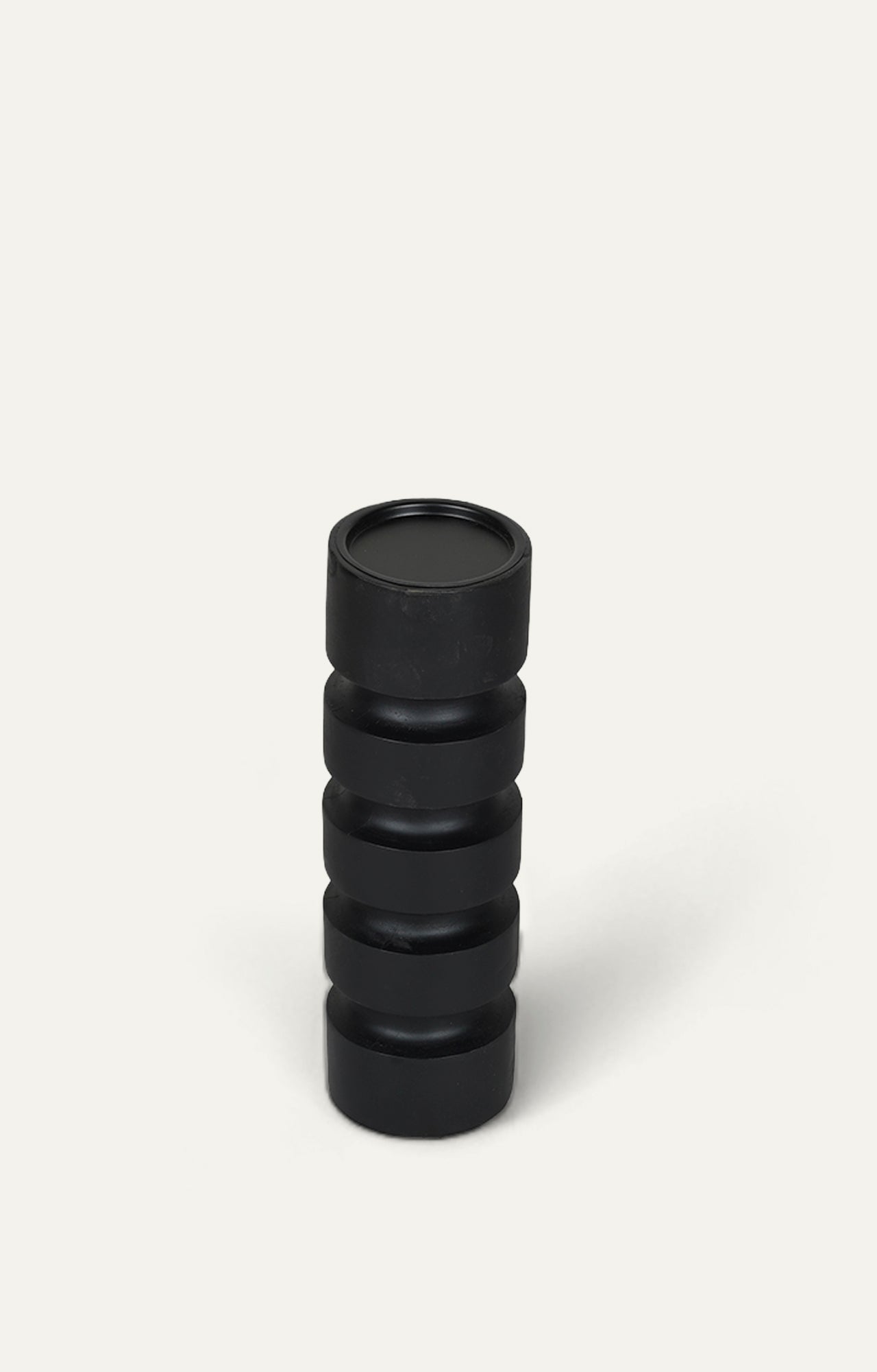 Layered cylinderical wooden Candle Stand