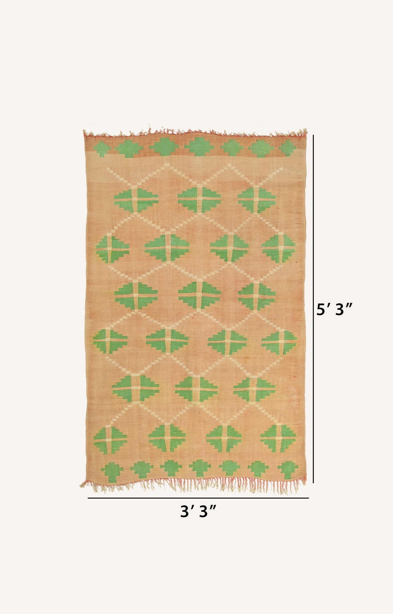 Durrie with Motif Design
