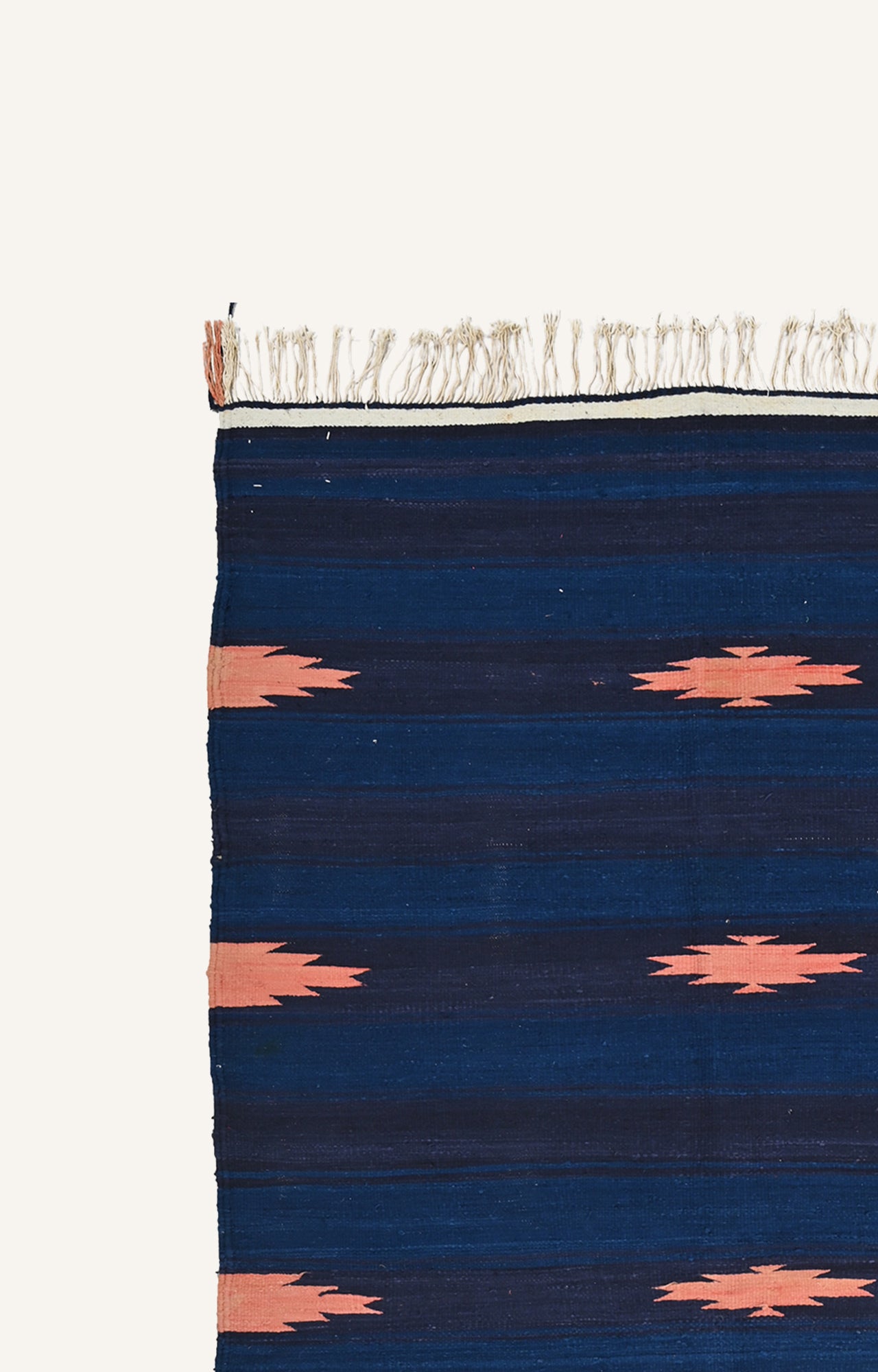 Decorative Bombay Stripes Cotton Durrie