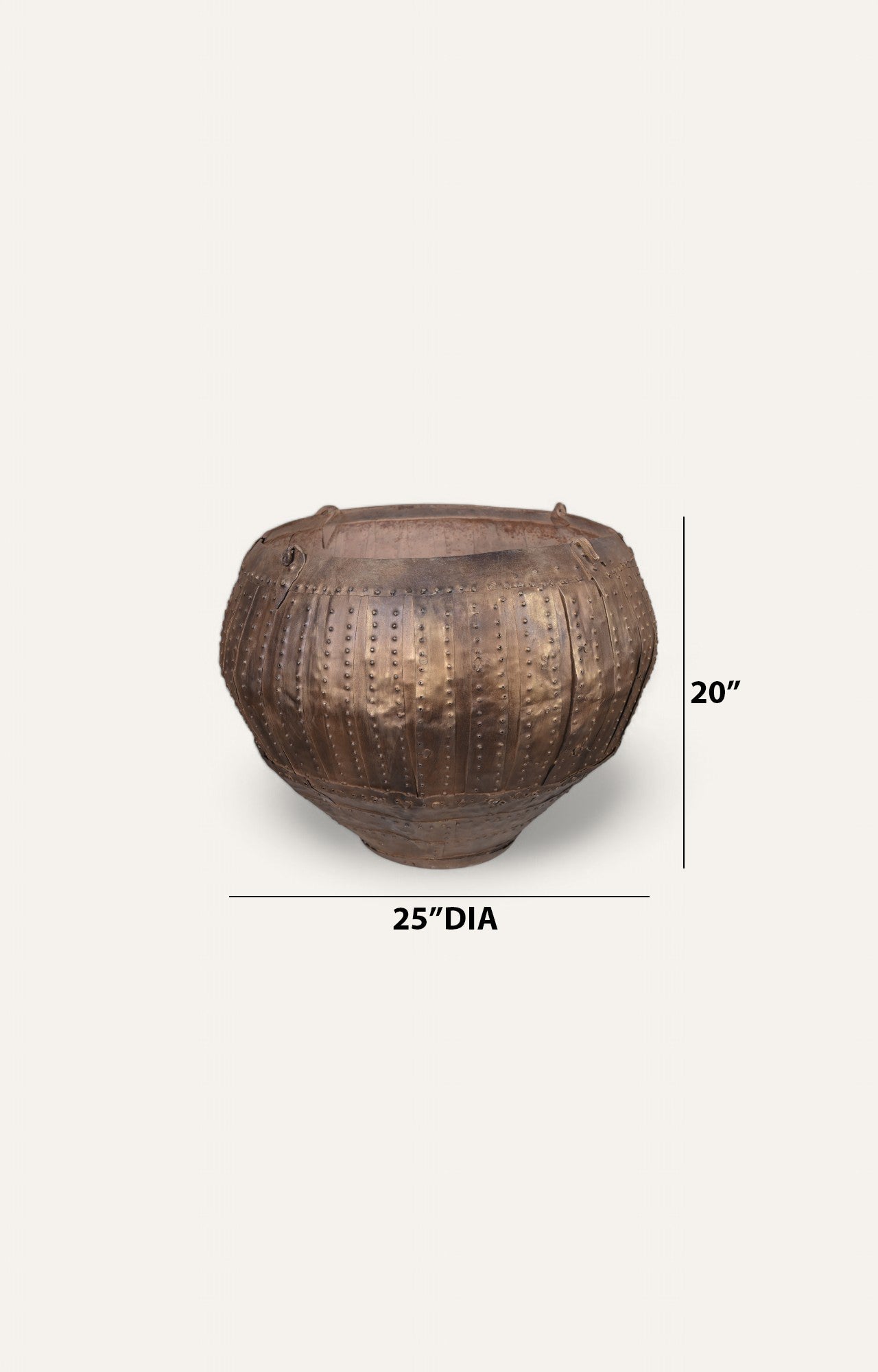 Decorative Metal Pot