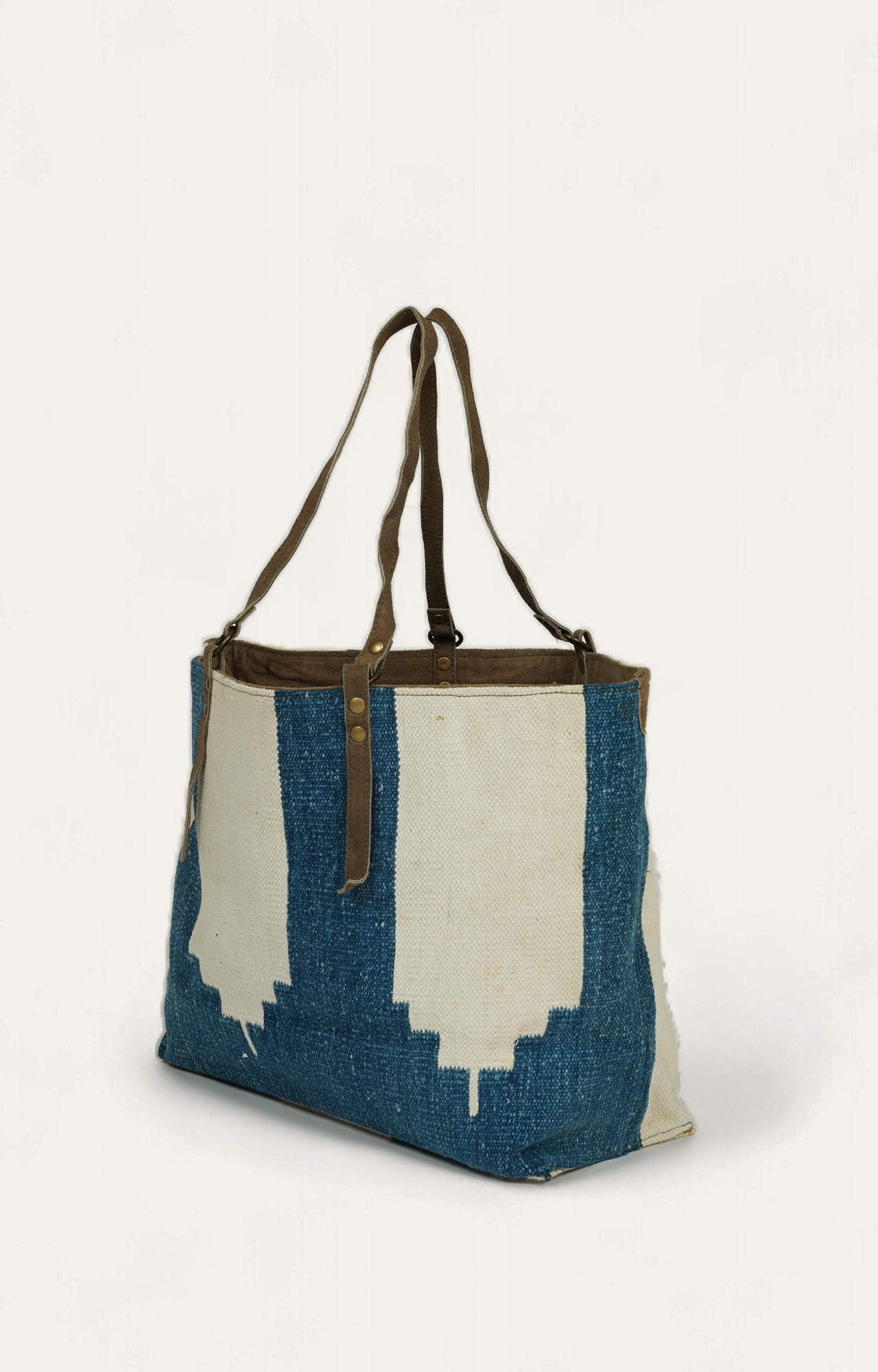 The Suede Accent Tote