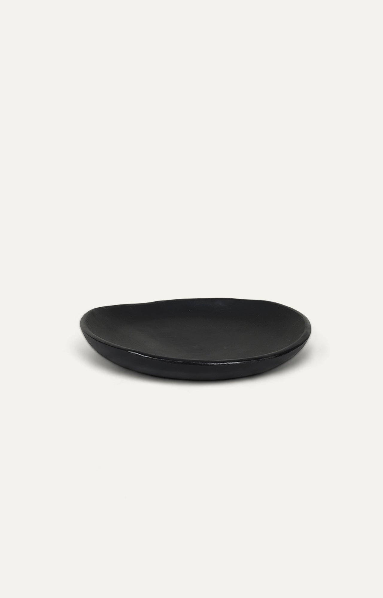 'Etagere' Matte Black Platter