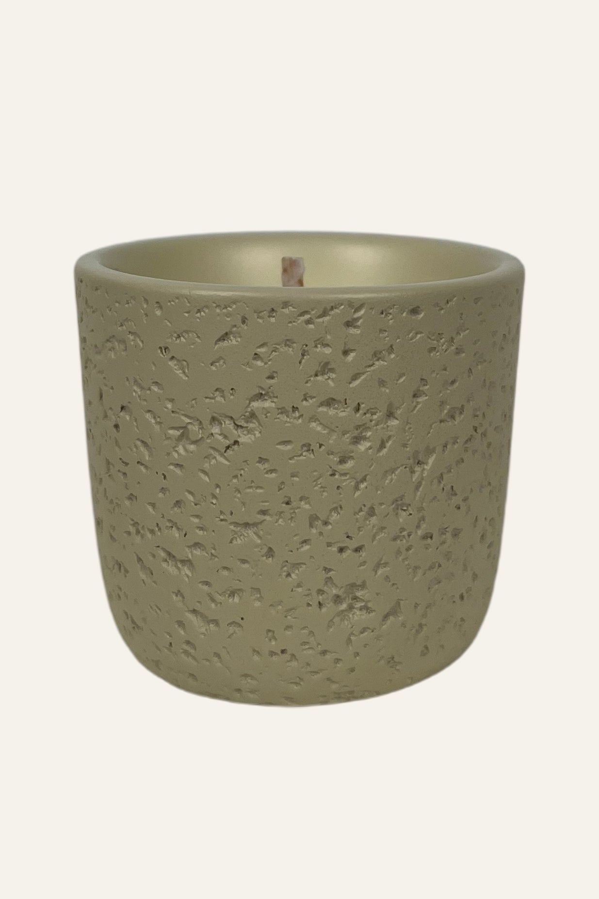 Golden Textured Scented Candle