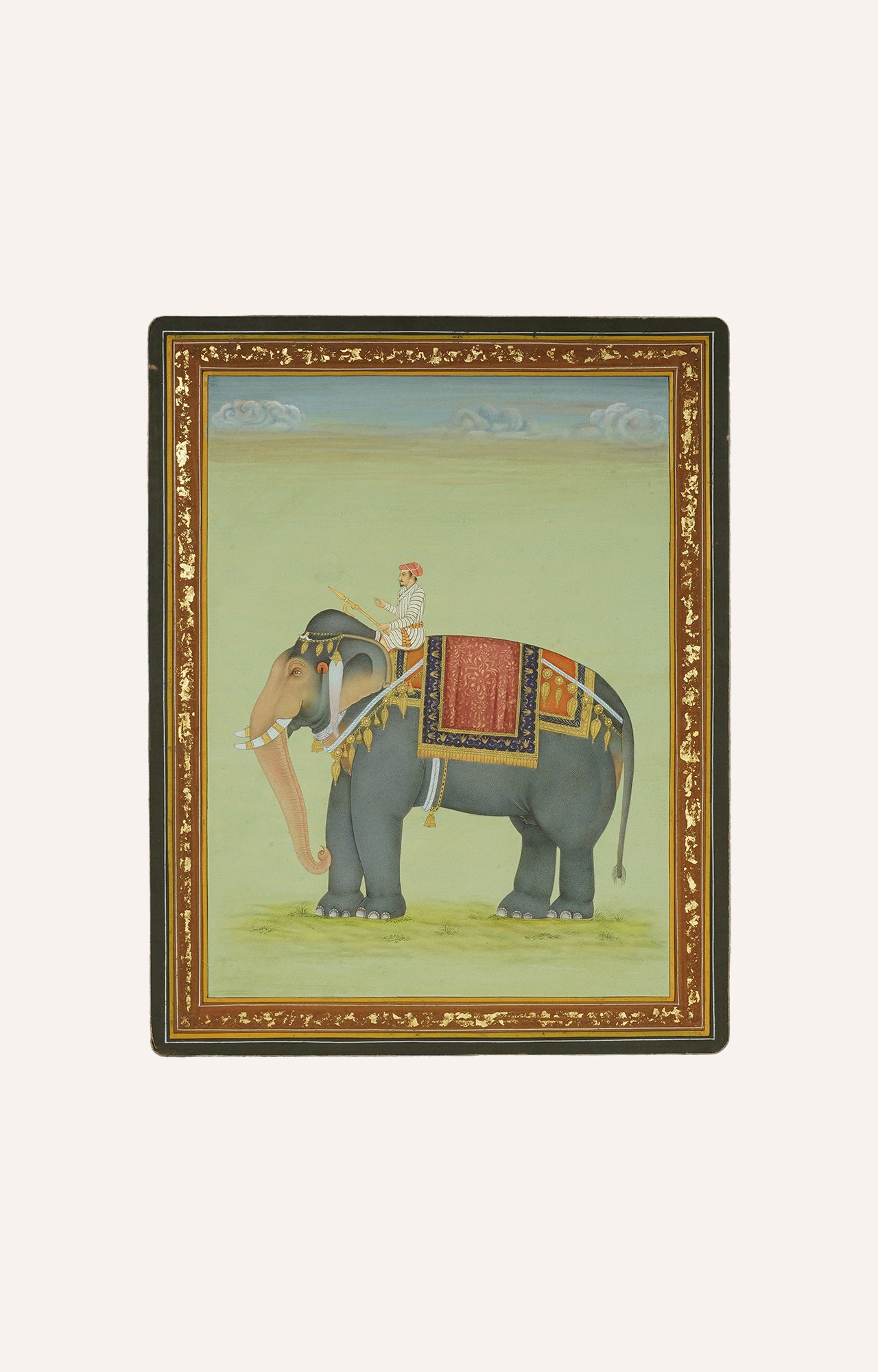 "The Artisan of Majesty: Painting the Royal Elephant"