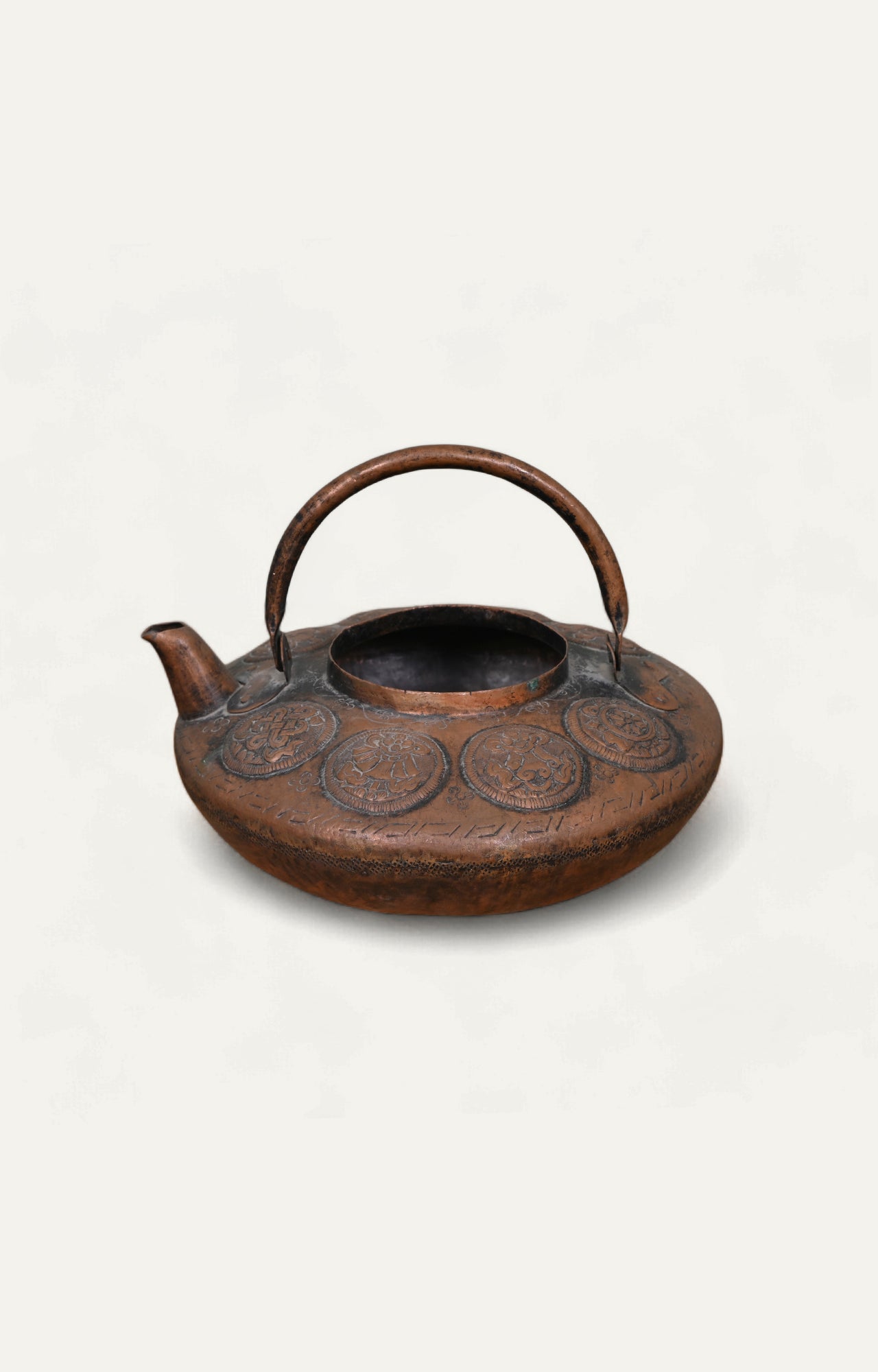 Tibetan Brass Kettle