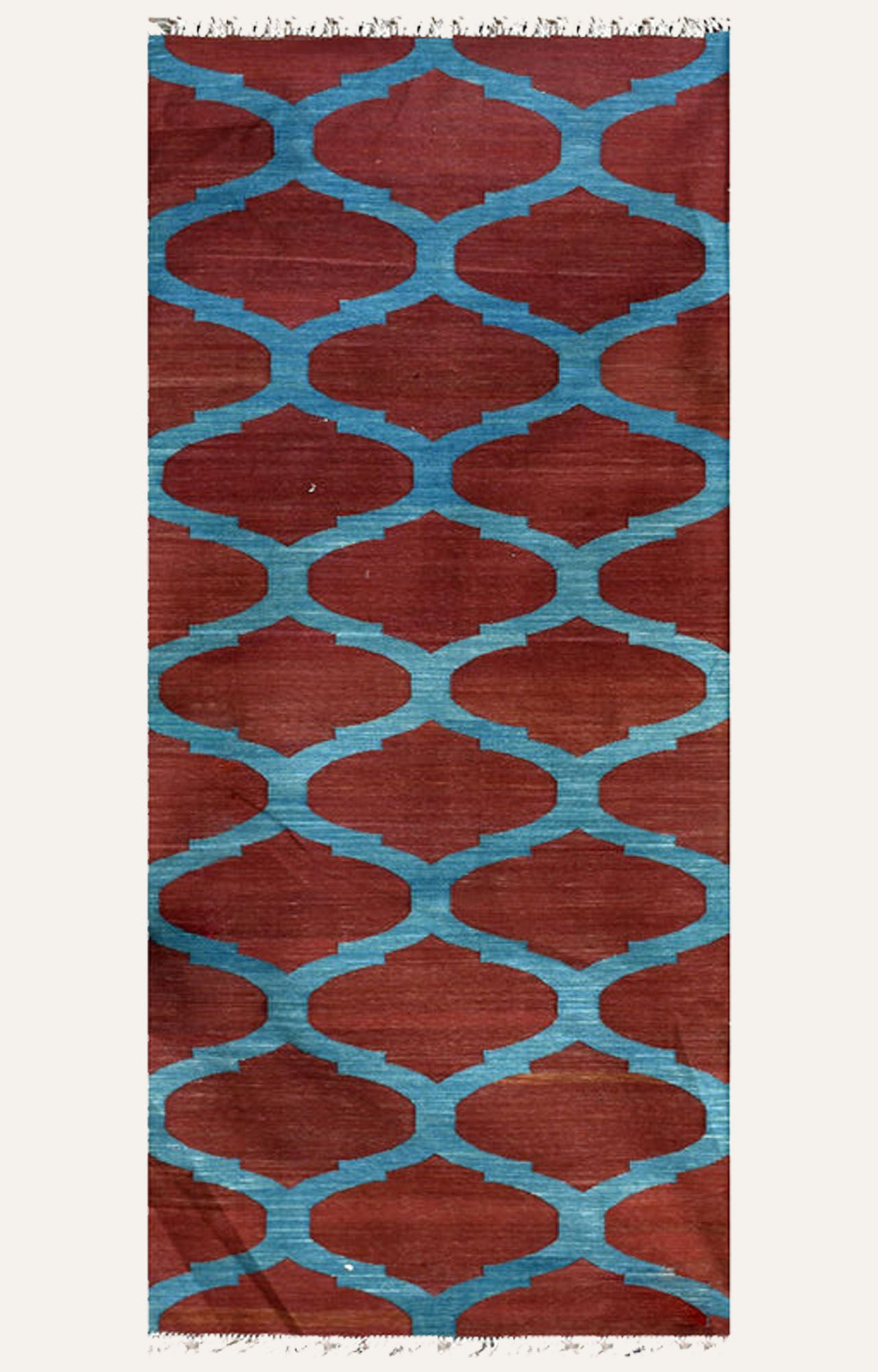 Geometric pattern handmade runner