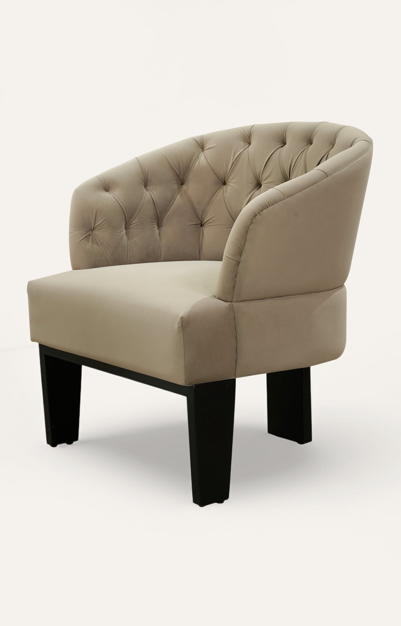 Tufted Velvet Armchair