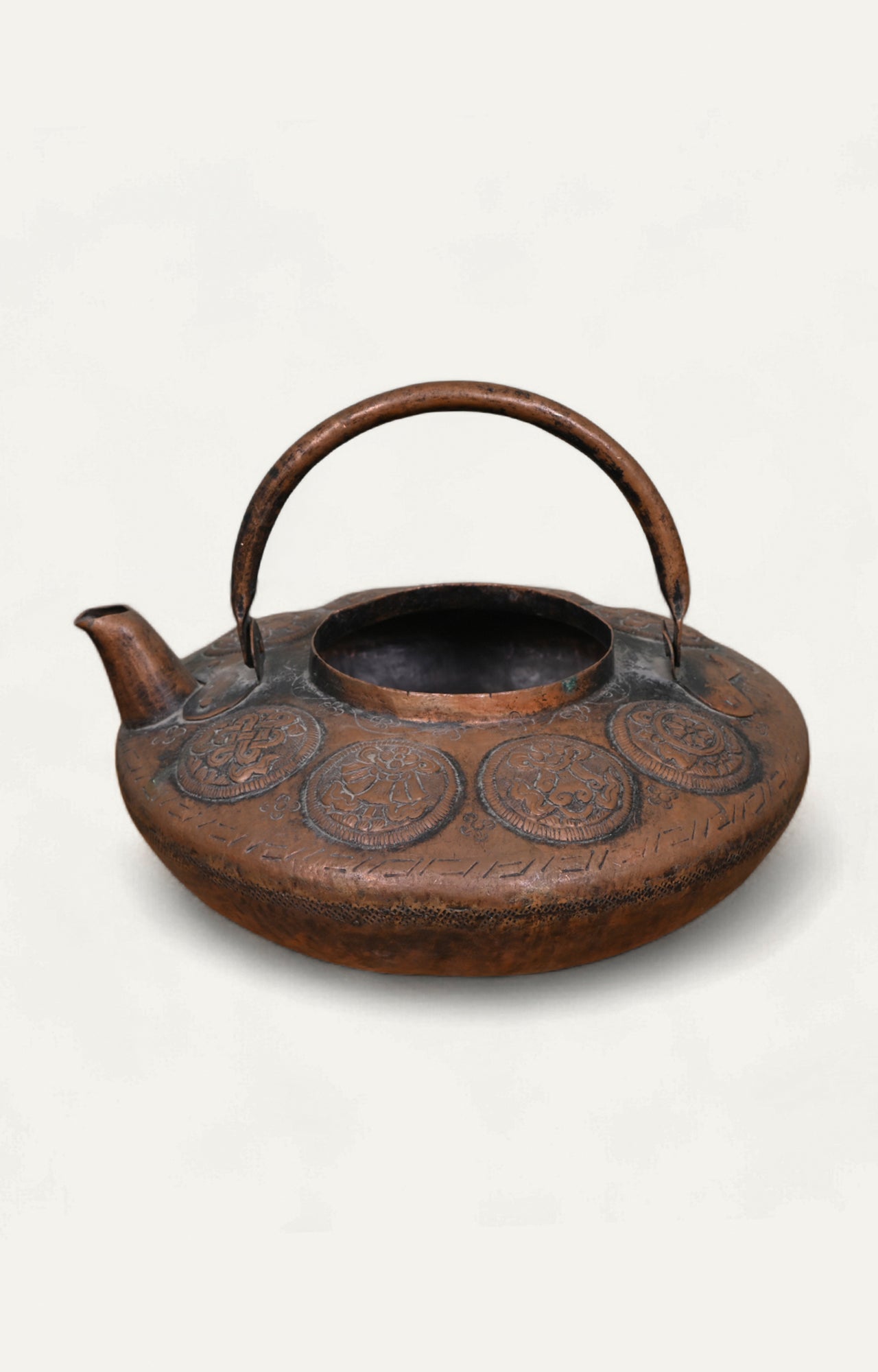 Tibetan Brass Kettle