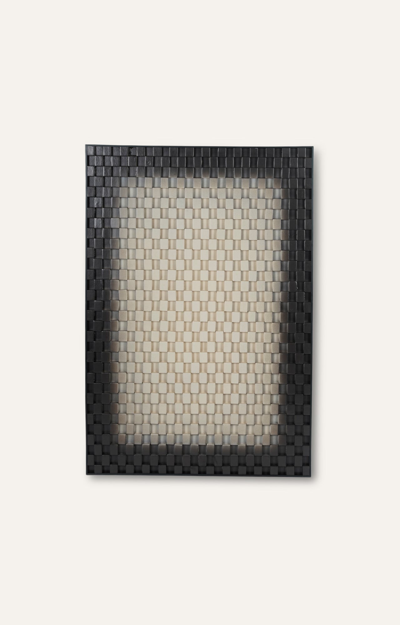 Black And White Embossed 3d Wall Art