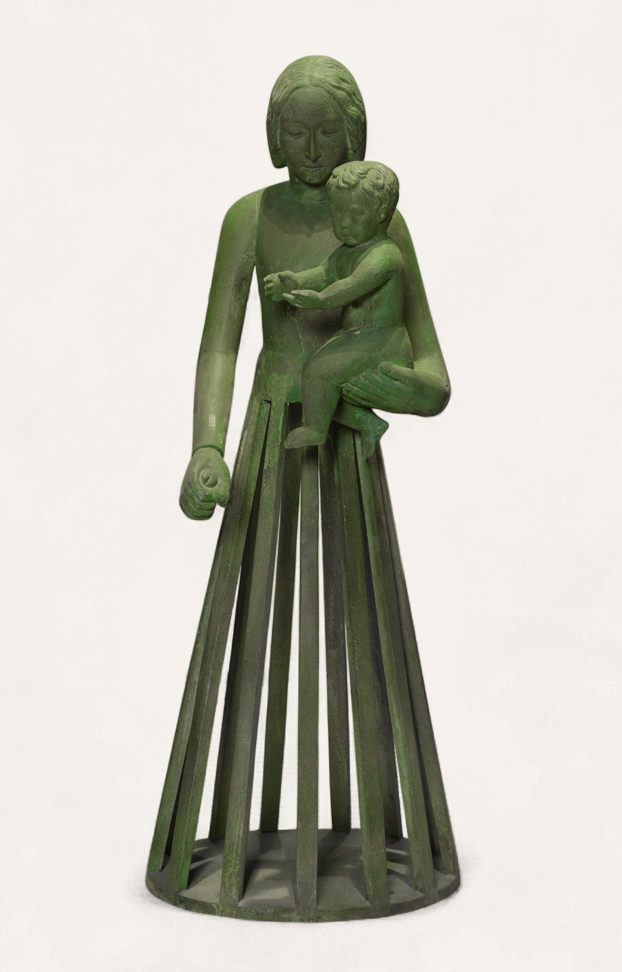 Mother & Son Christion Figure