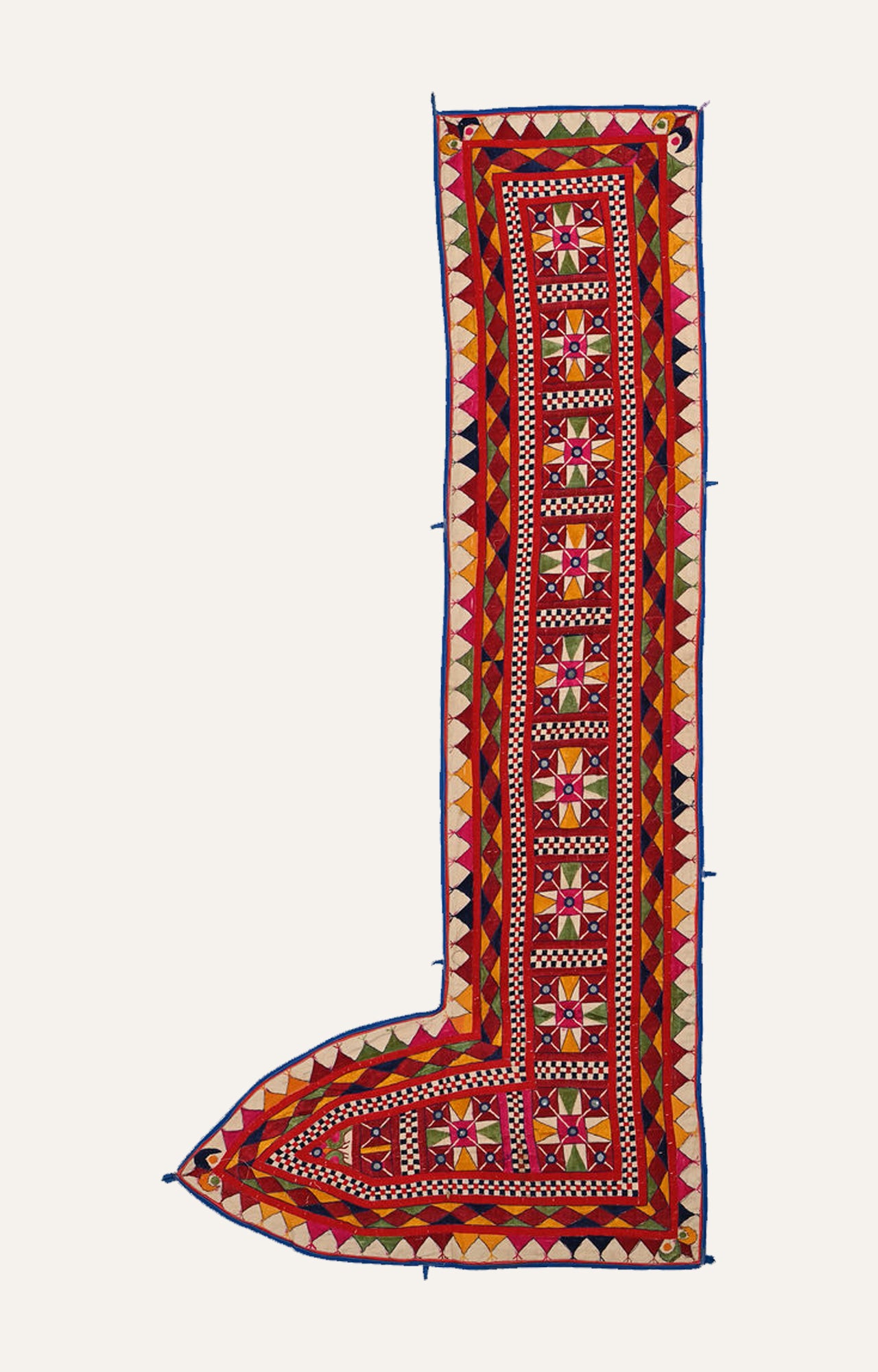 Gujarati Grandeur Vintage Indian Handmade wall Hanging