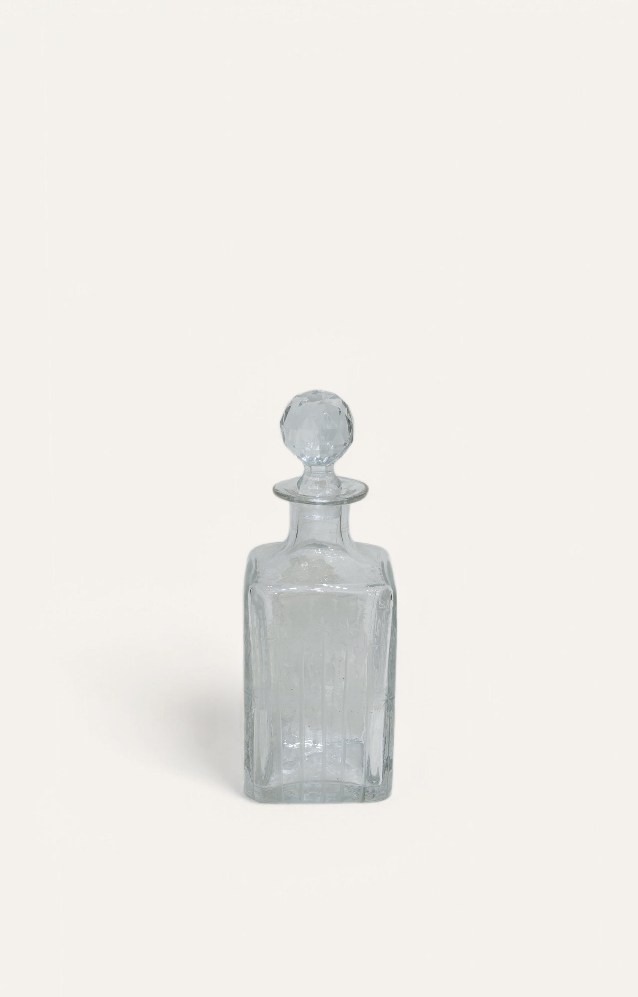 Delphic Transparent Glass Decanter