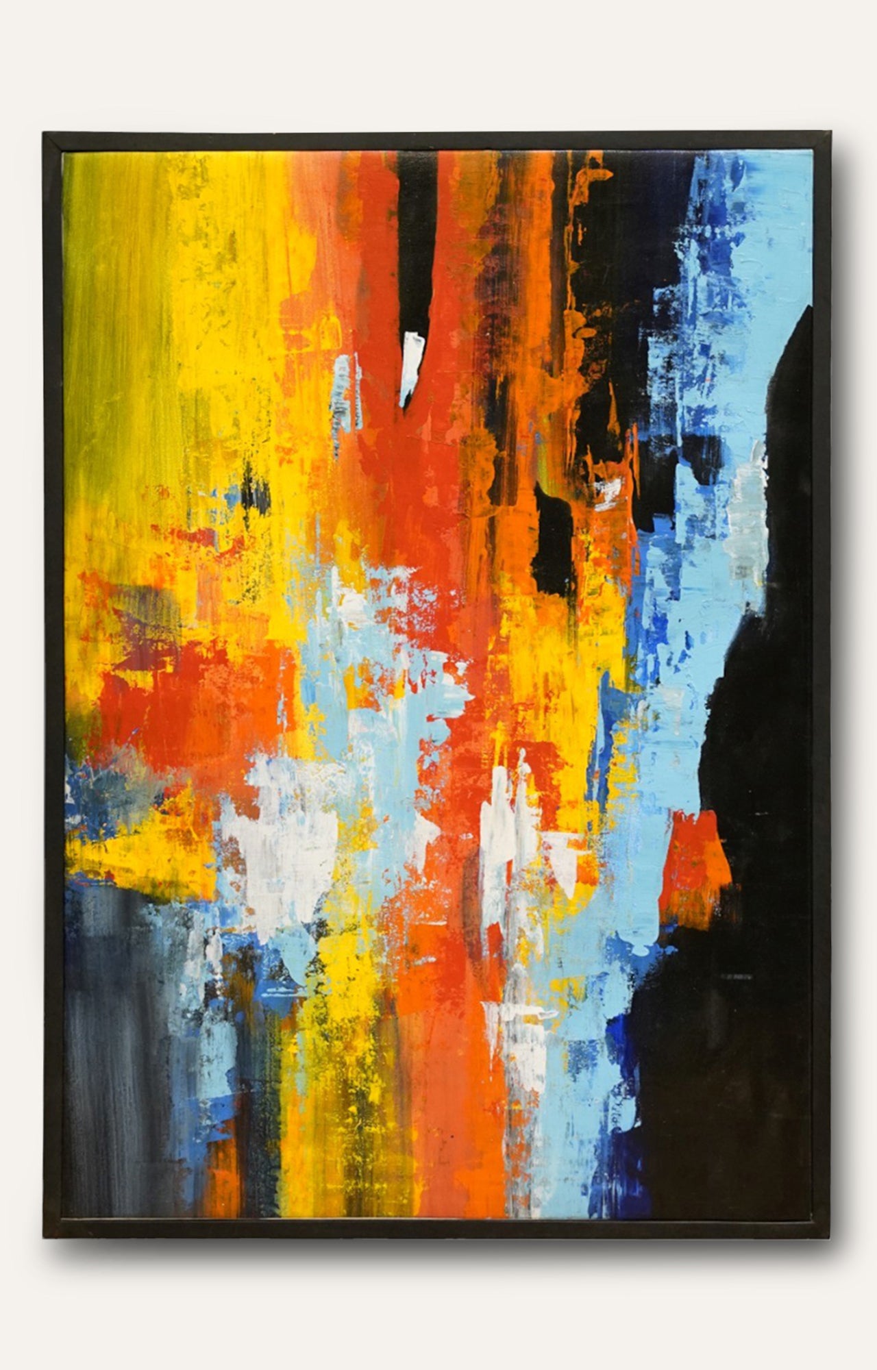 Symphony of Unspoken -  Abstract Oil Painting