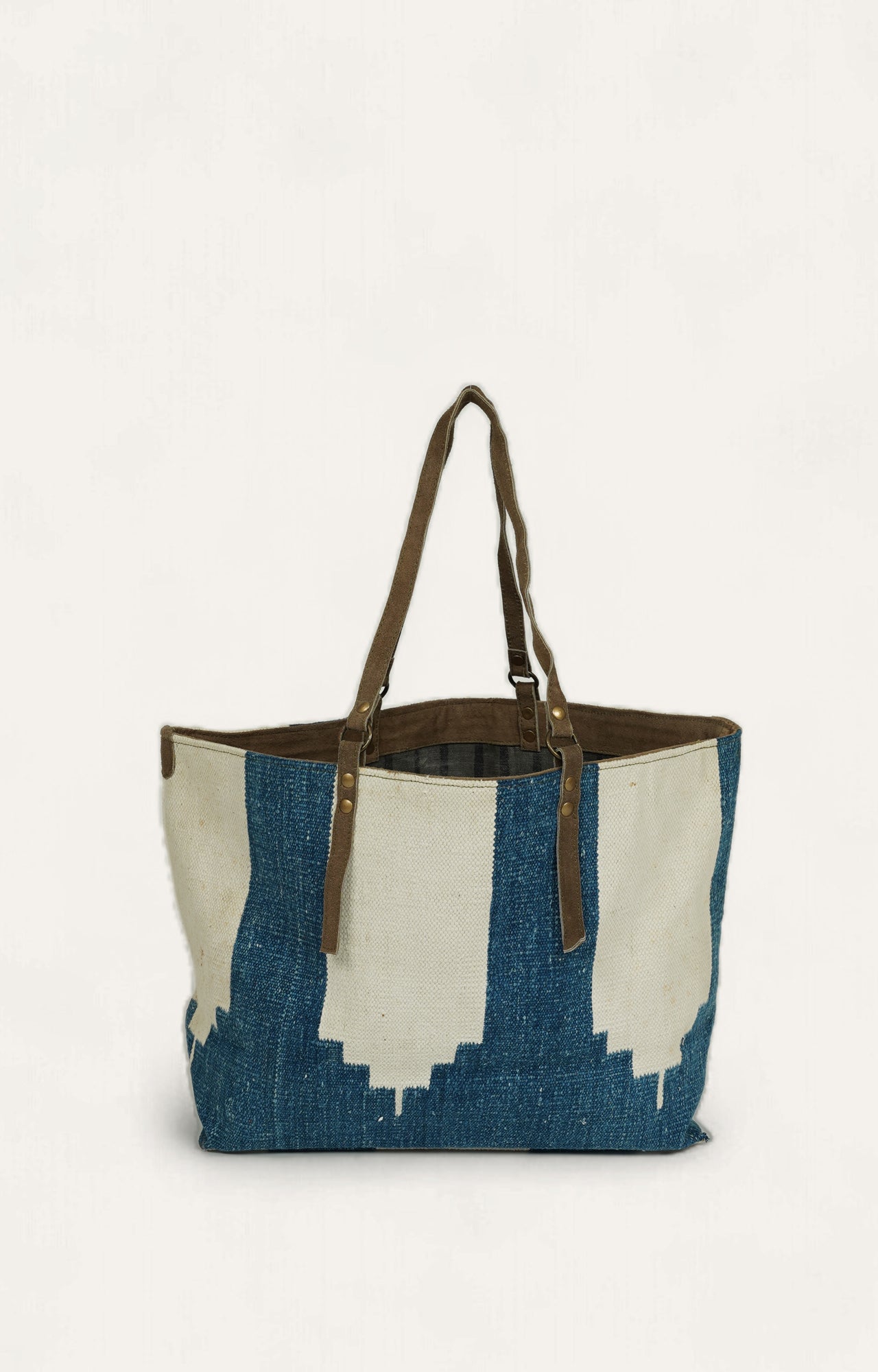 The Suede Accent Tote