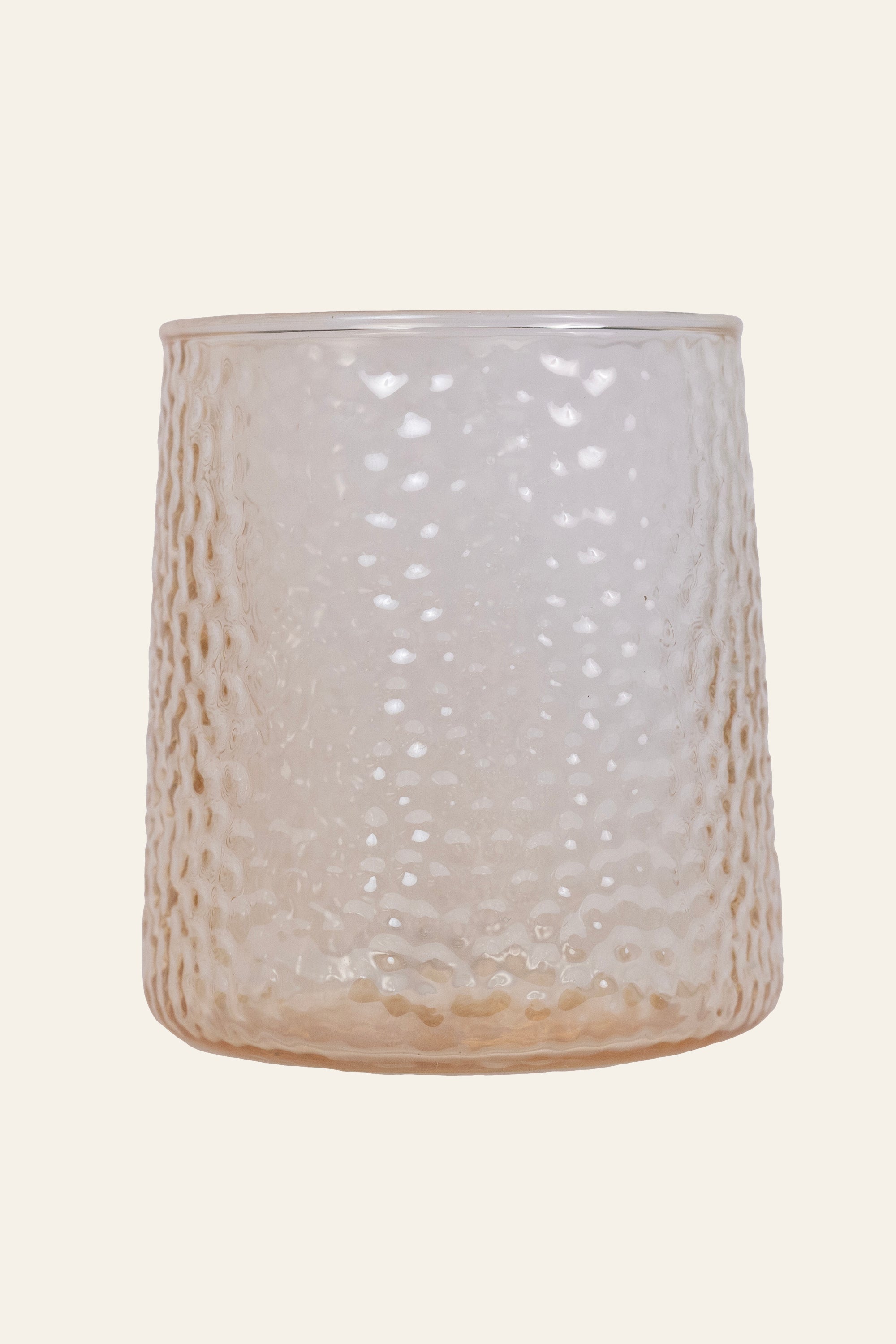 Amber Textured Whiskey Glass | Premium Barware