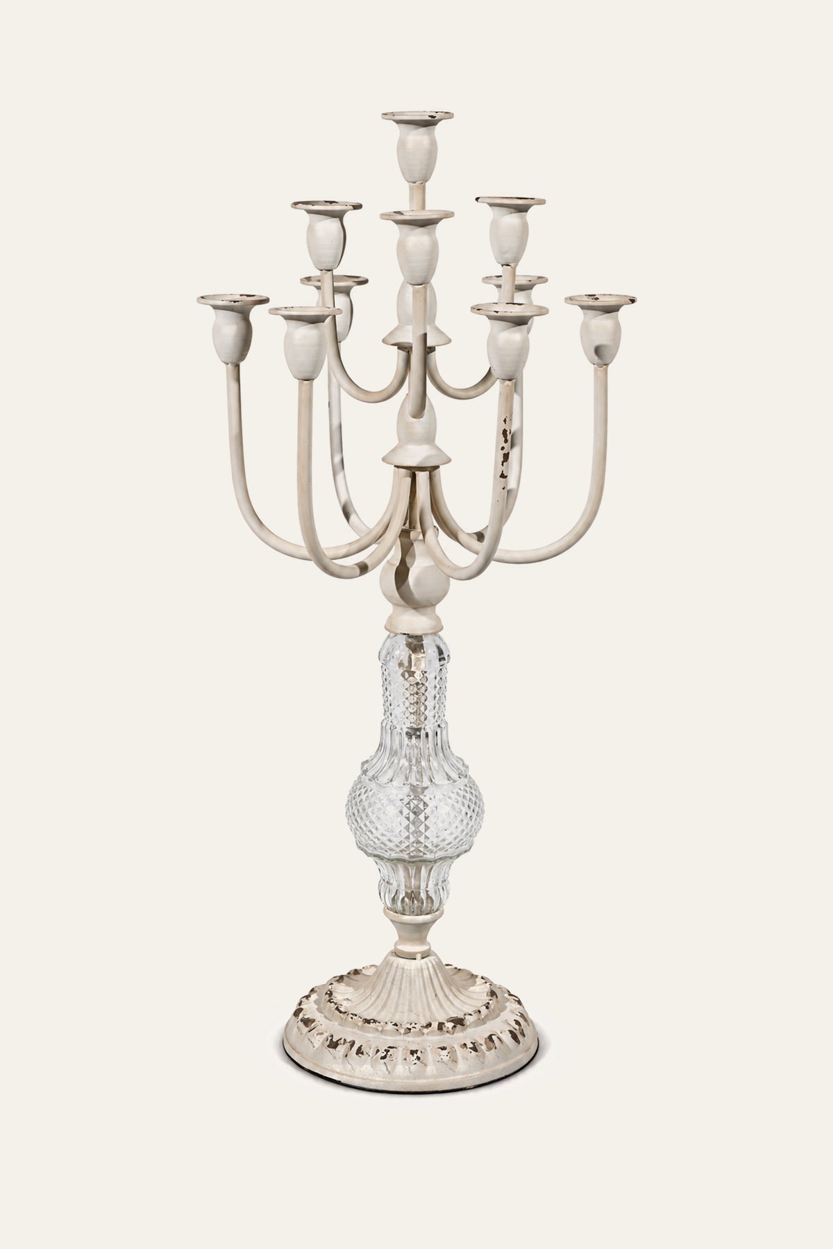 10-Arm Vintage-style Candelabra  for Dining Tables