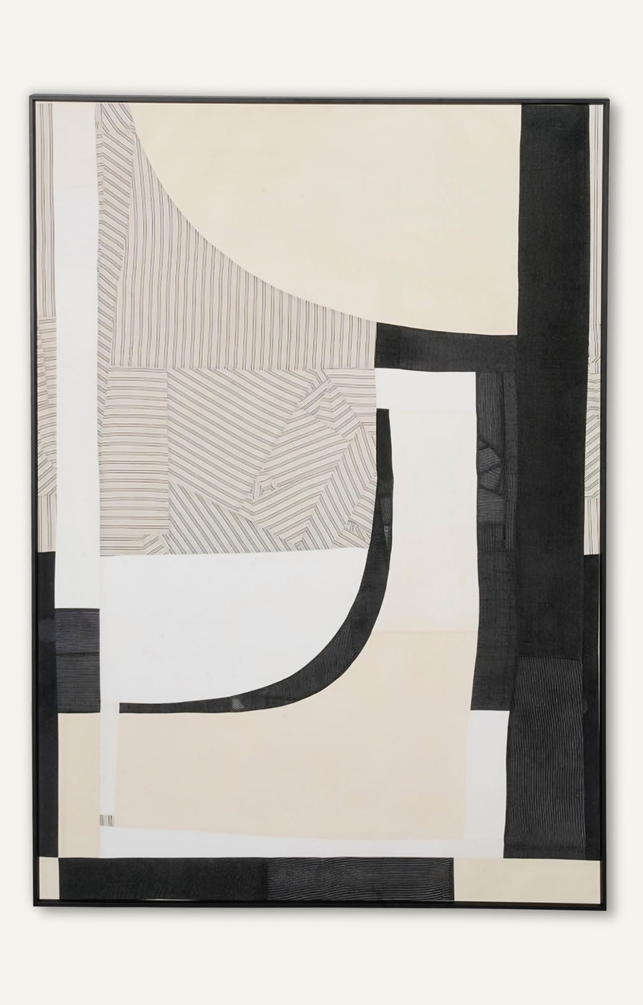 Muted Motion -  Abstract Oil Painting