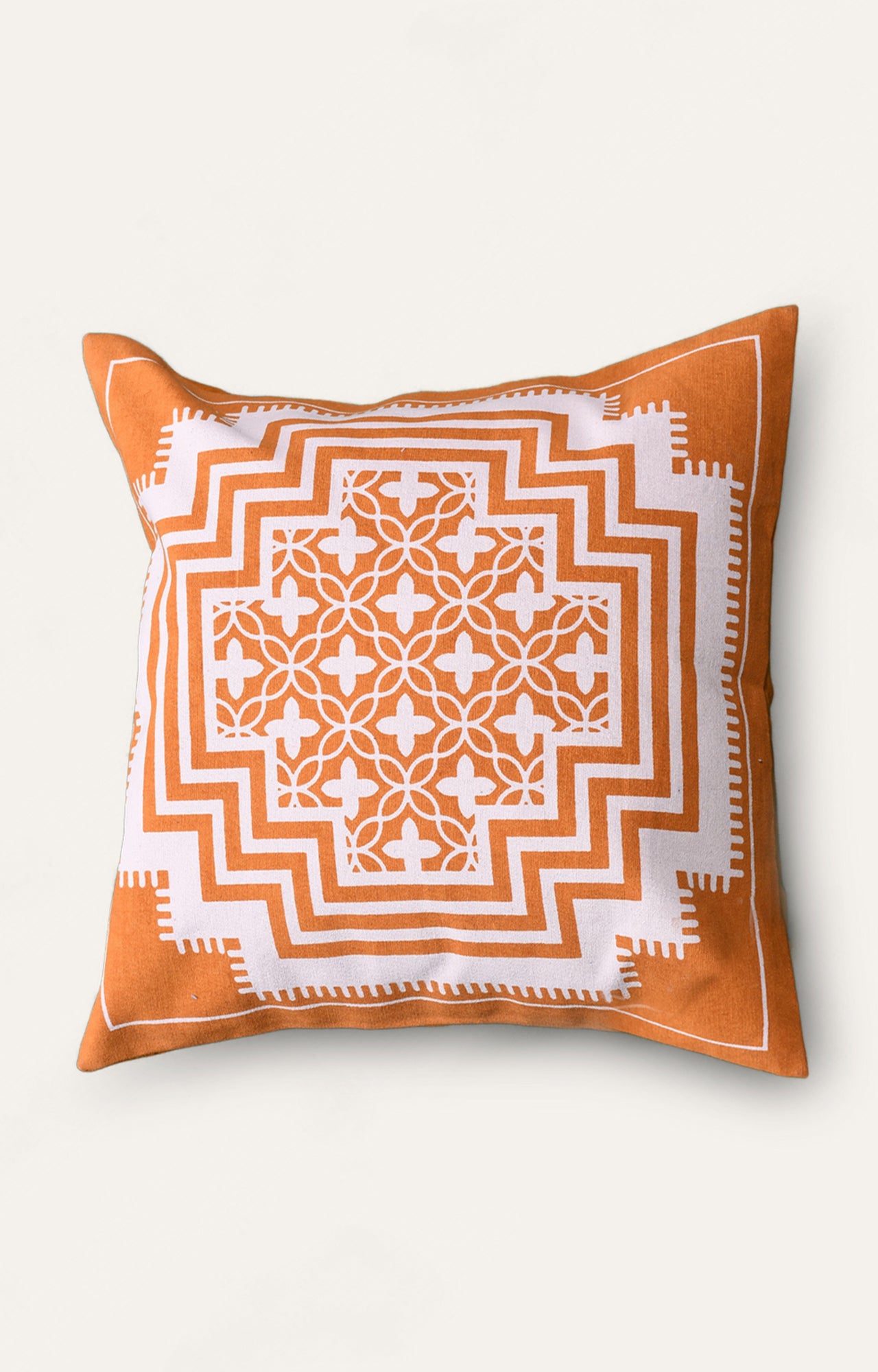 Kolam Printed Cushion Cover