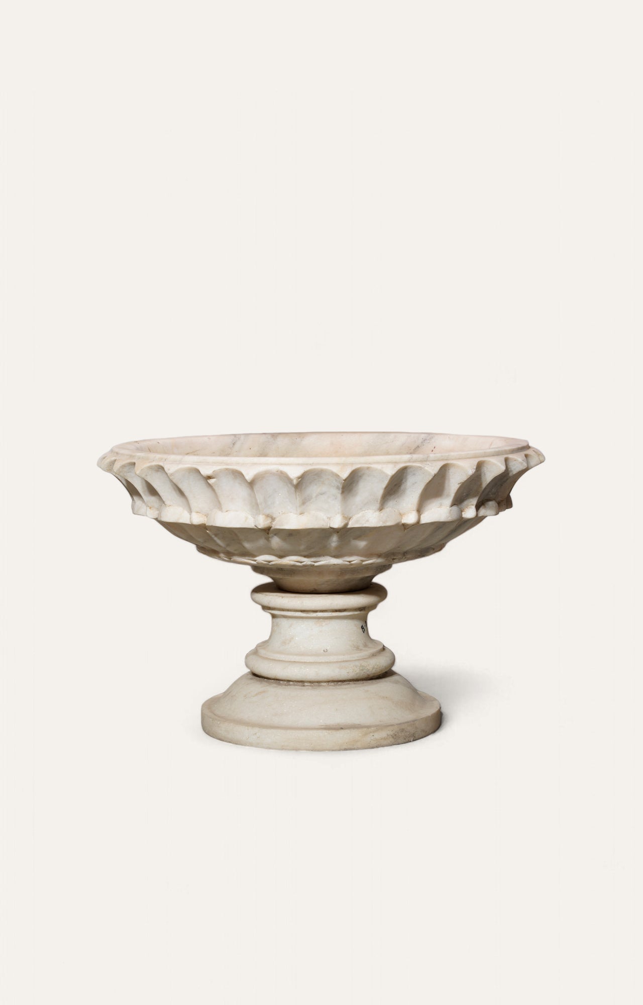 Rippled Marble Urn