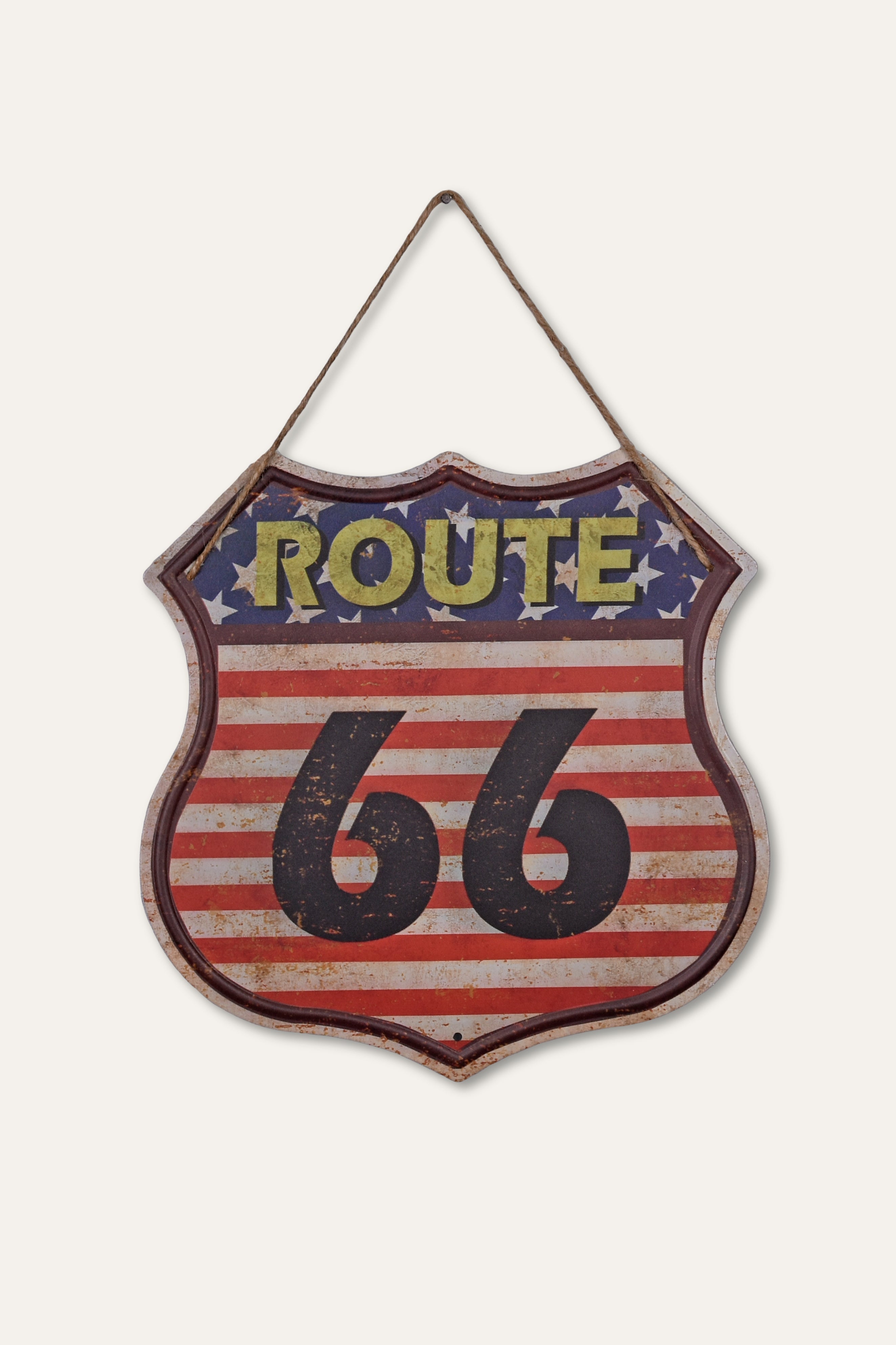 Route 66 Metal Wall Décor