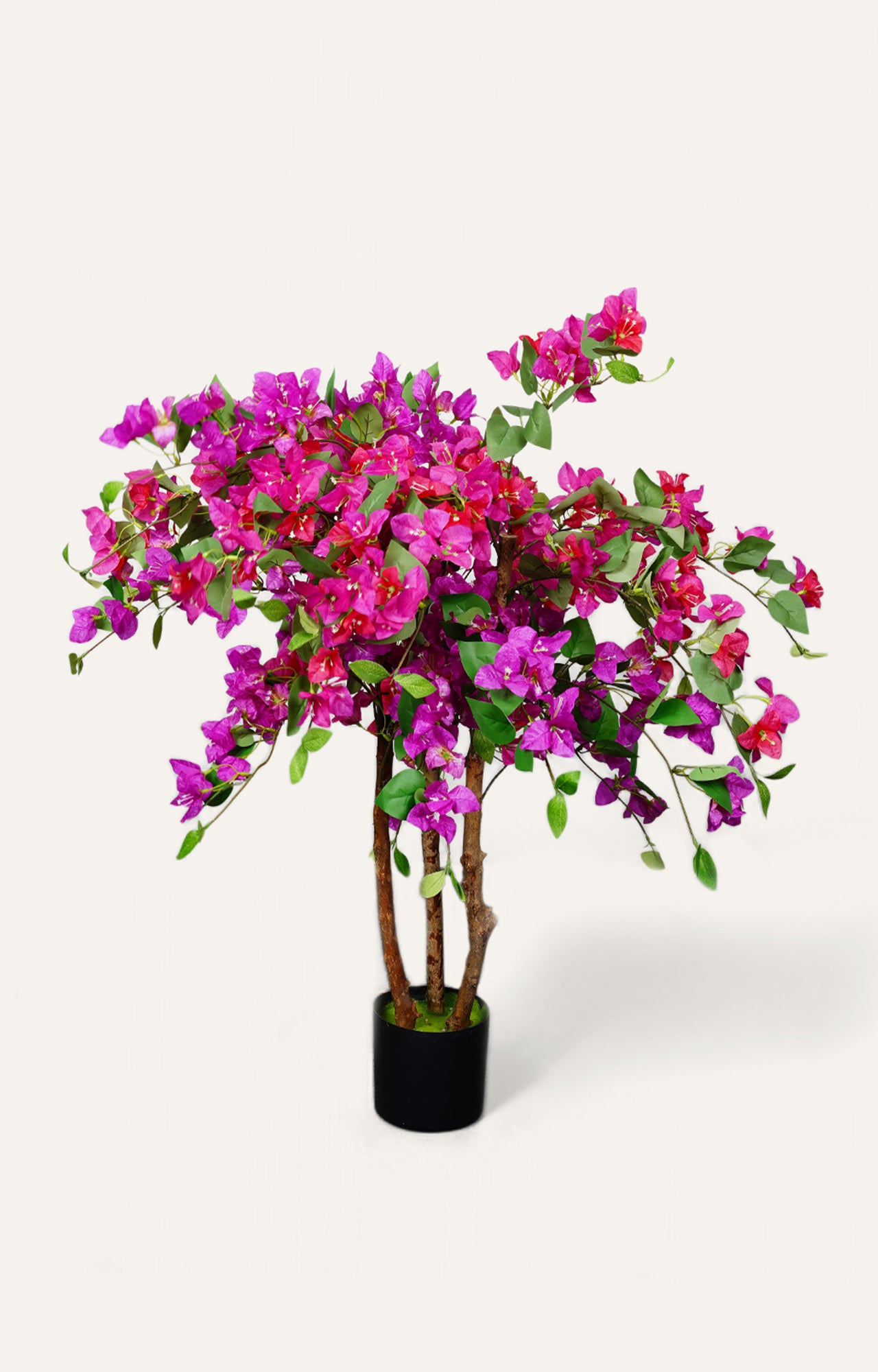 Artificial Pink Bougainvillea Plant - 3 Feet