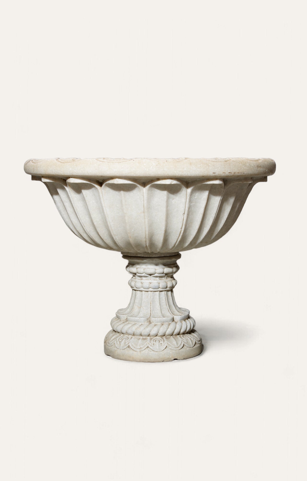 Marble Floral Urn