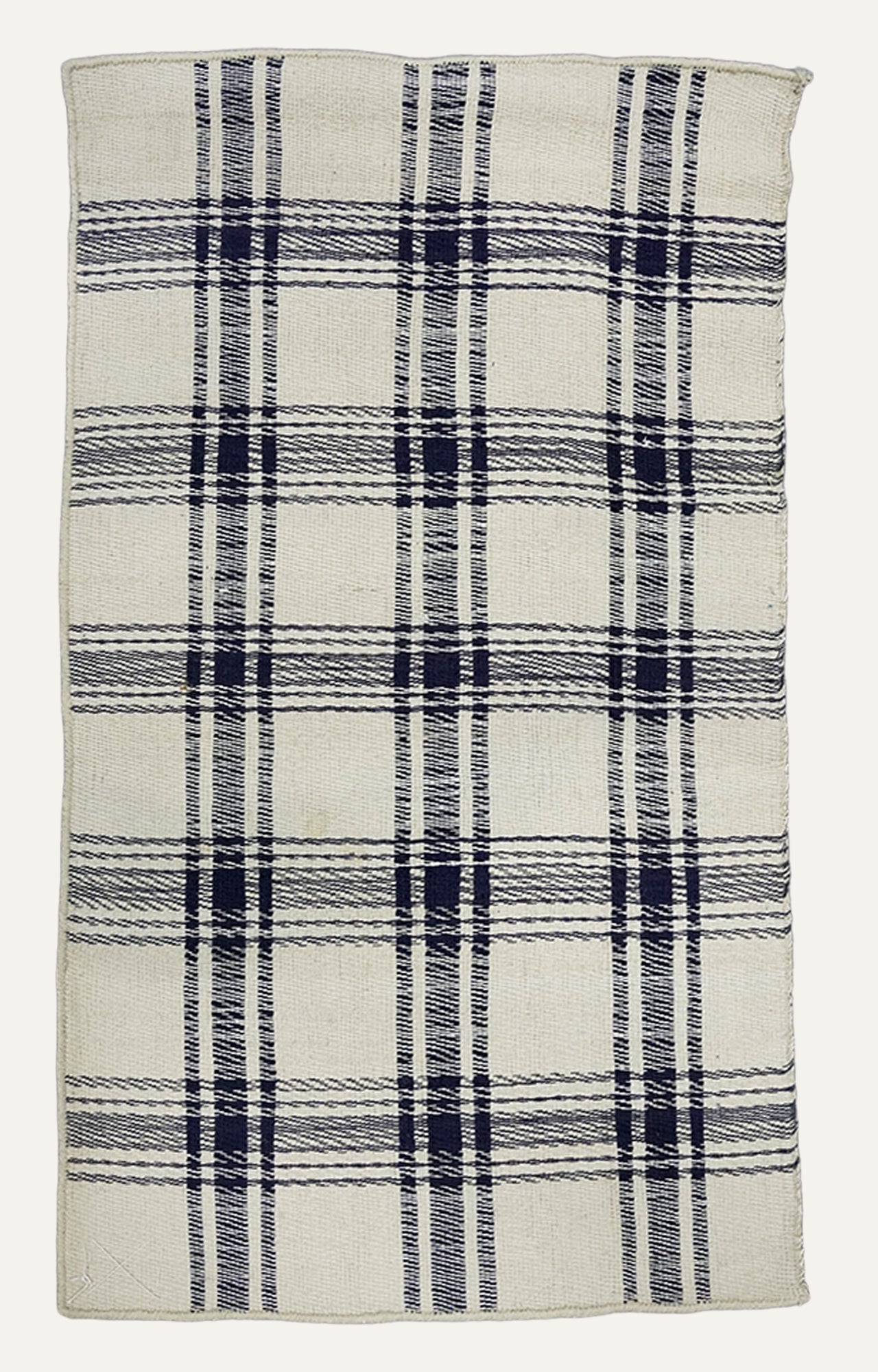 2.4 x 4 Ft Geometric checks design Rug