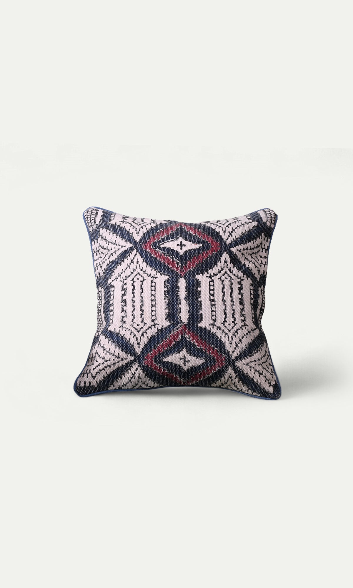 Bold Tribal Print Cotton Cushion Cover