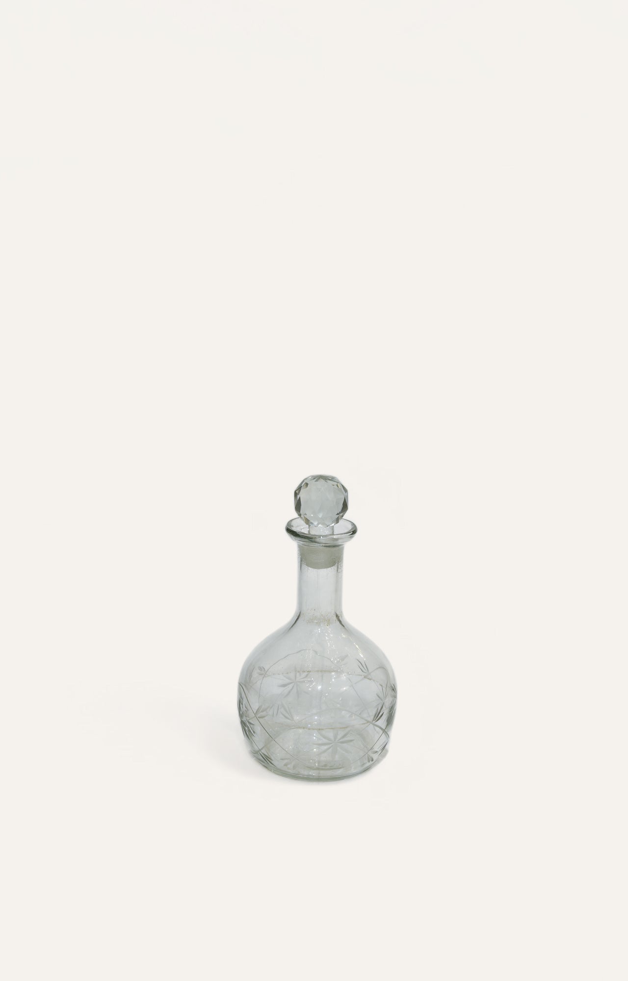 Athena's Transparent Glass Decanter