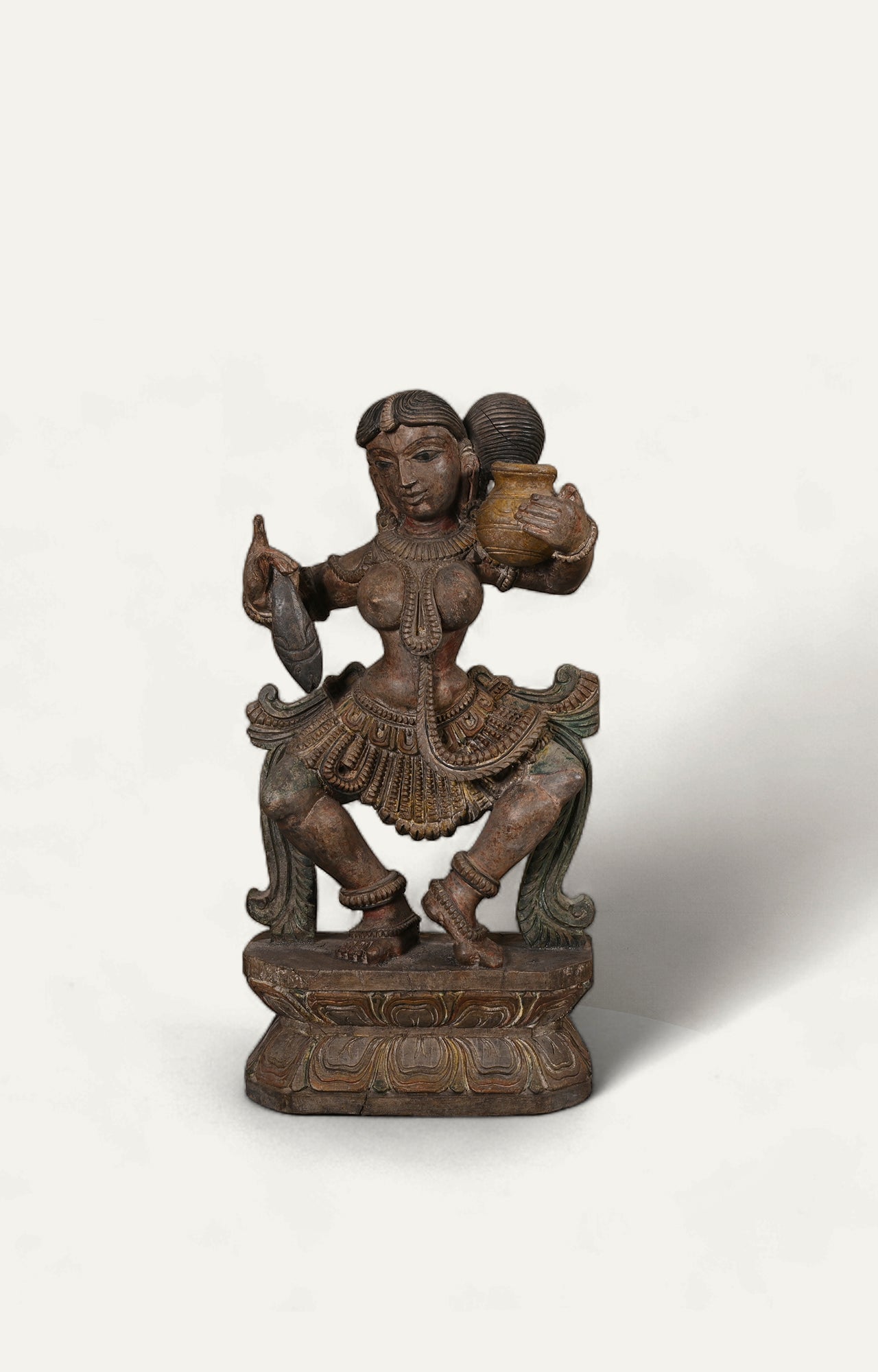 The Apsara's Spell Wooden Figurine