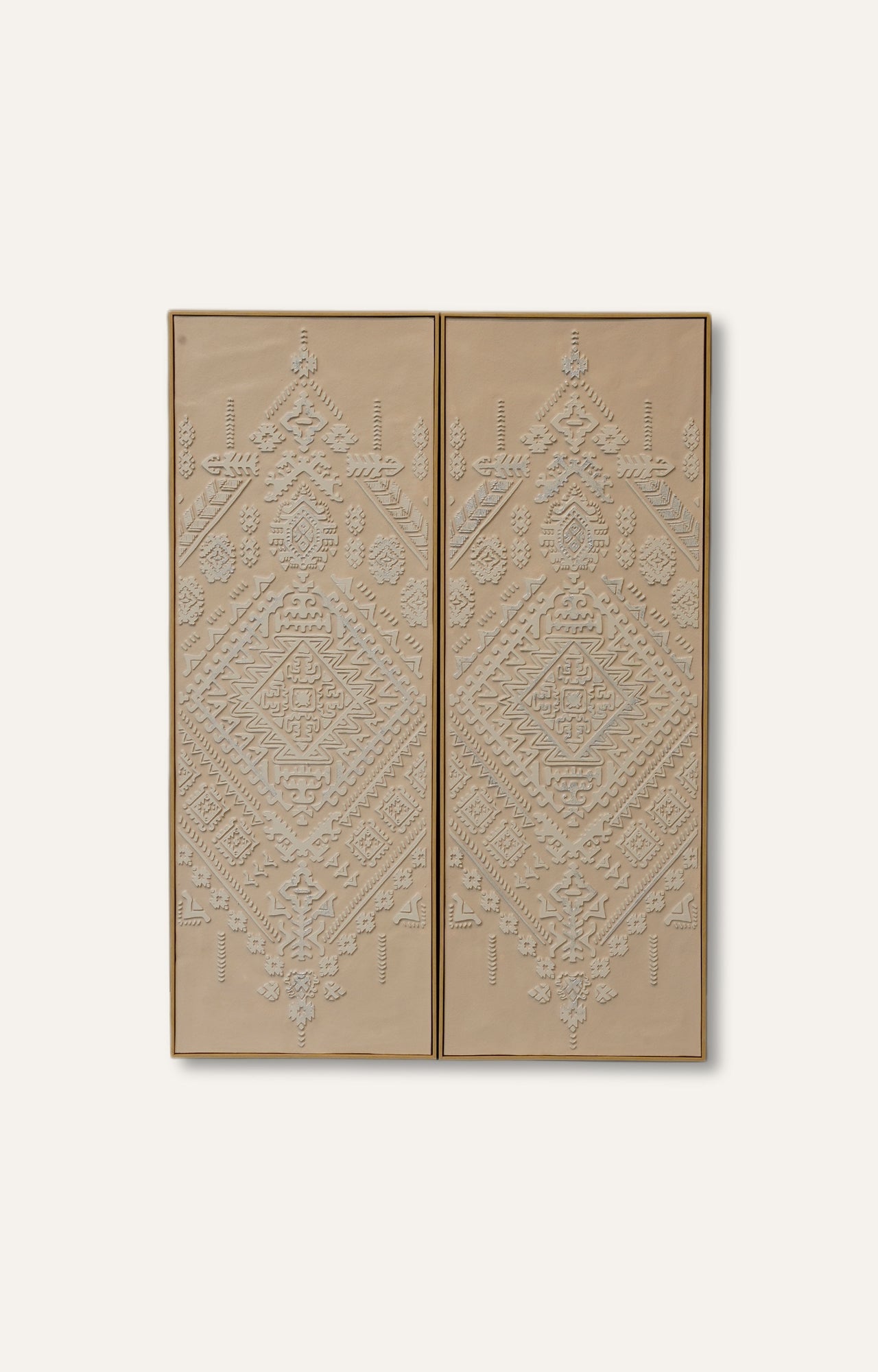 Worli 3D Art Relief Set of 2