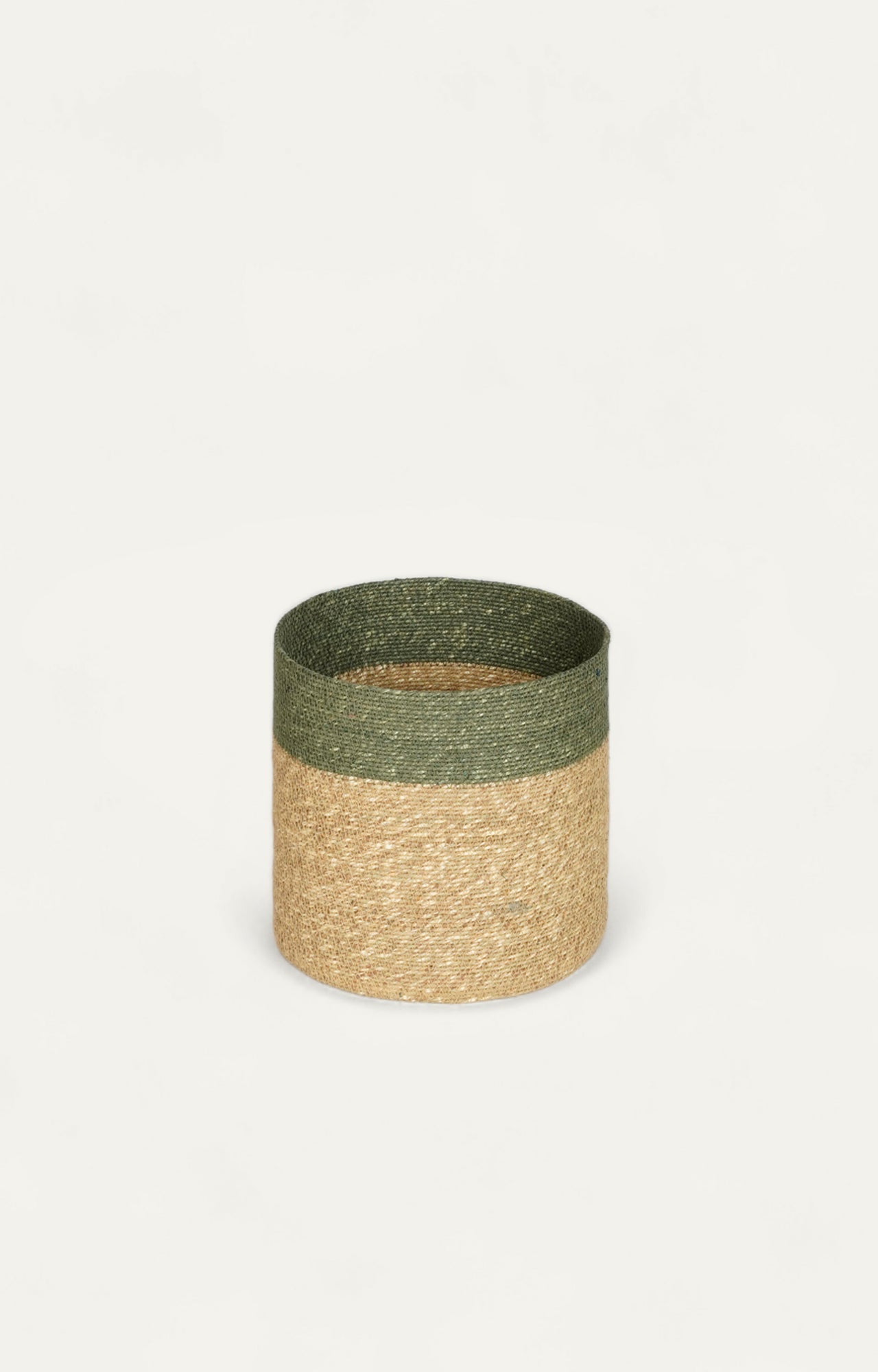 Hand-Woven Seagrass Basket