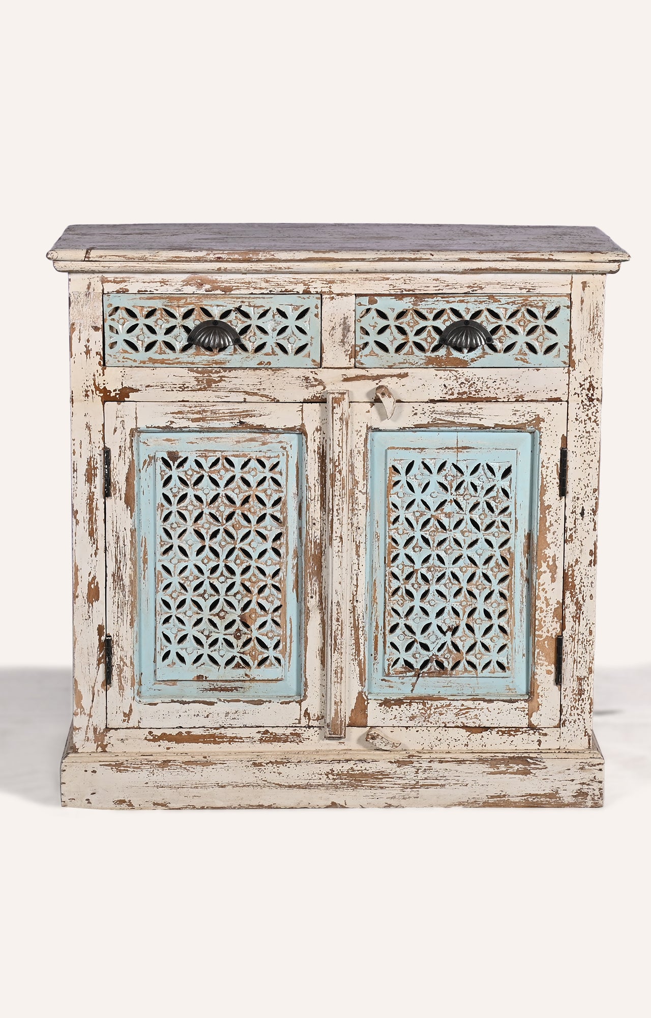 Shabby chic two door cabinet