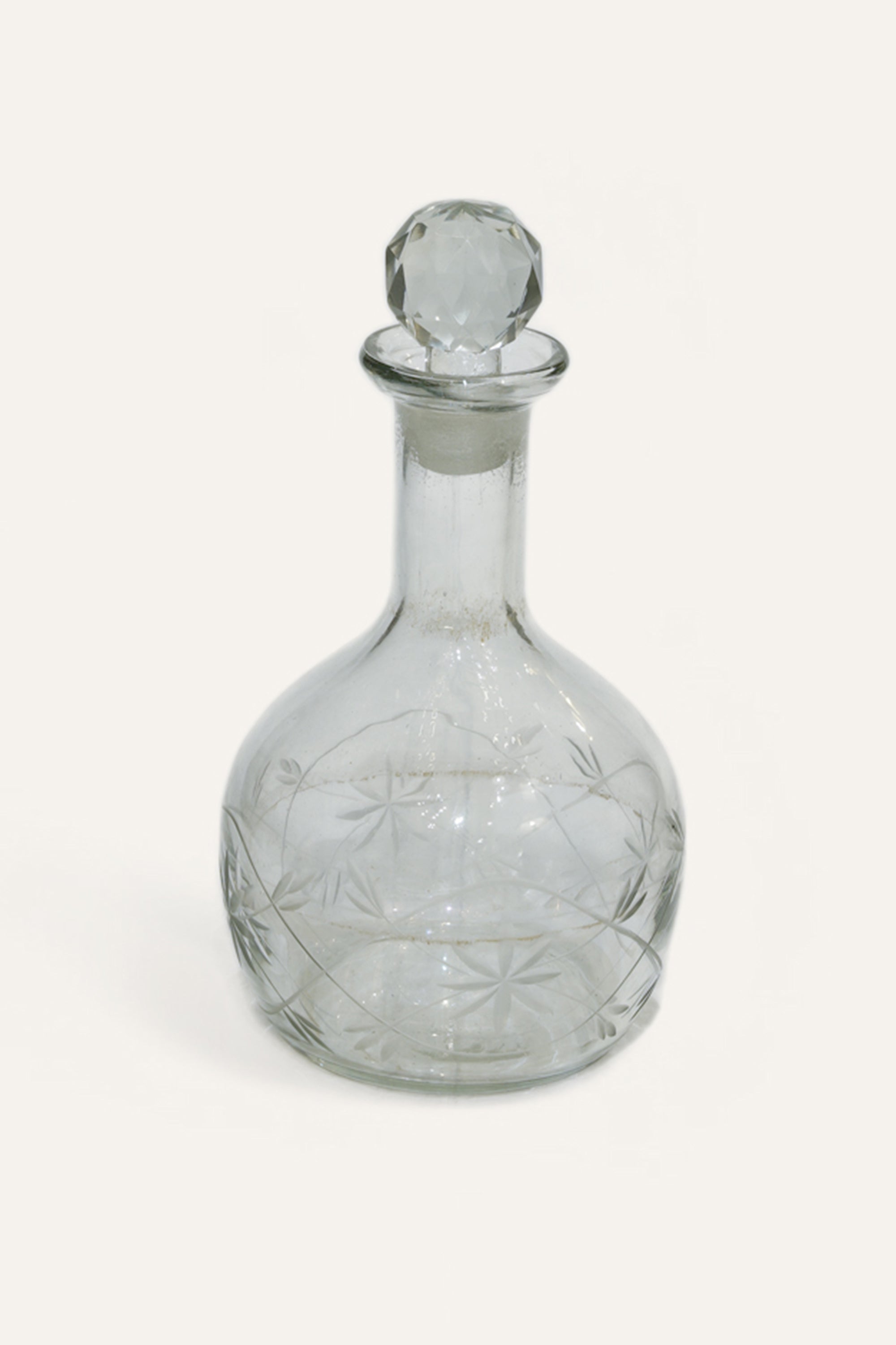Athena's Transparent Glass Decanter