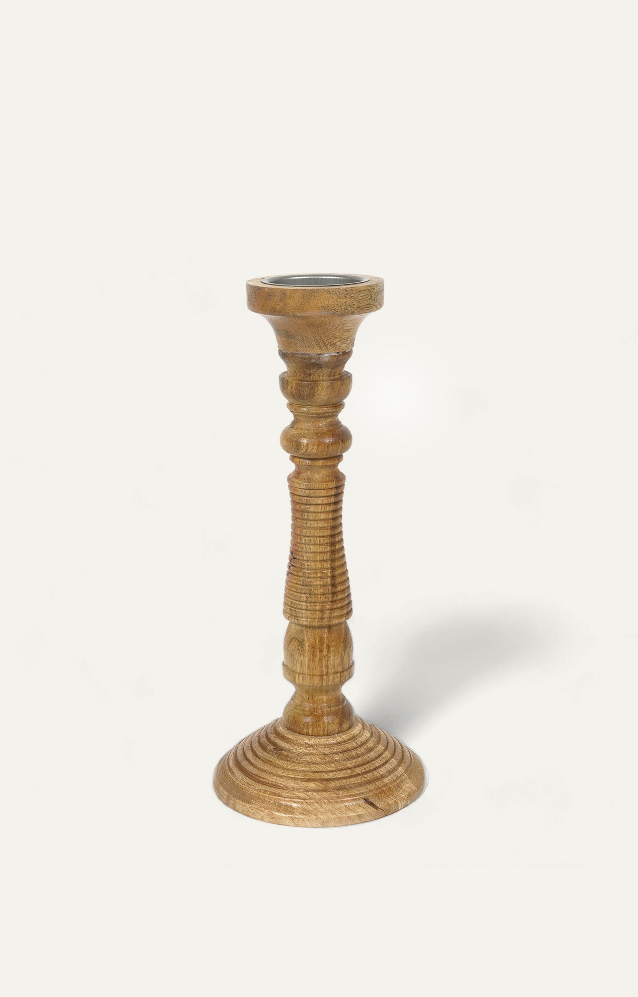 Wooden Tabletop candle stand