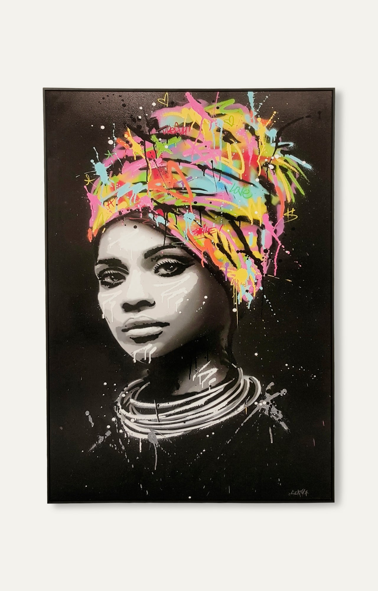 Beatiful afro art