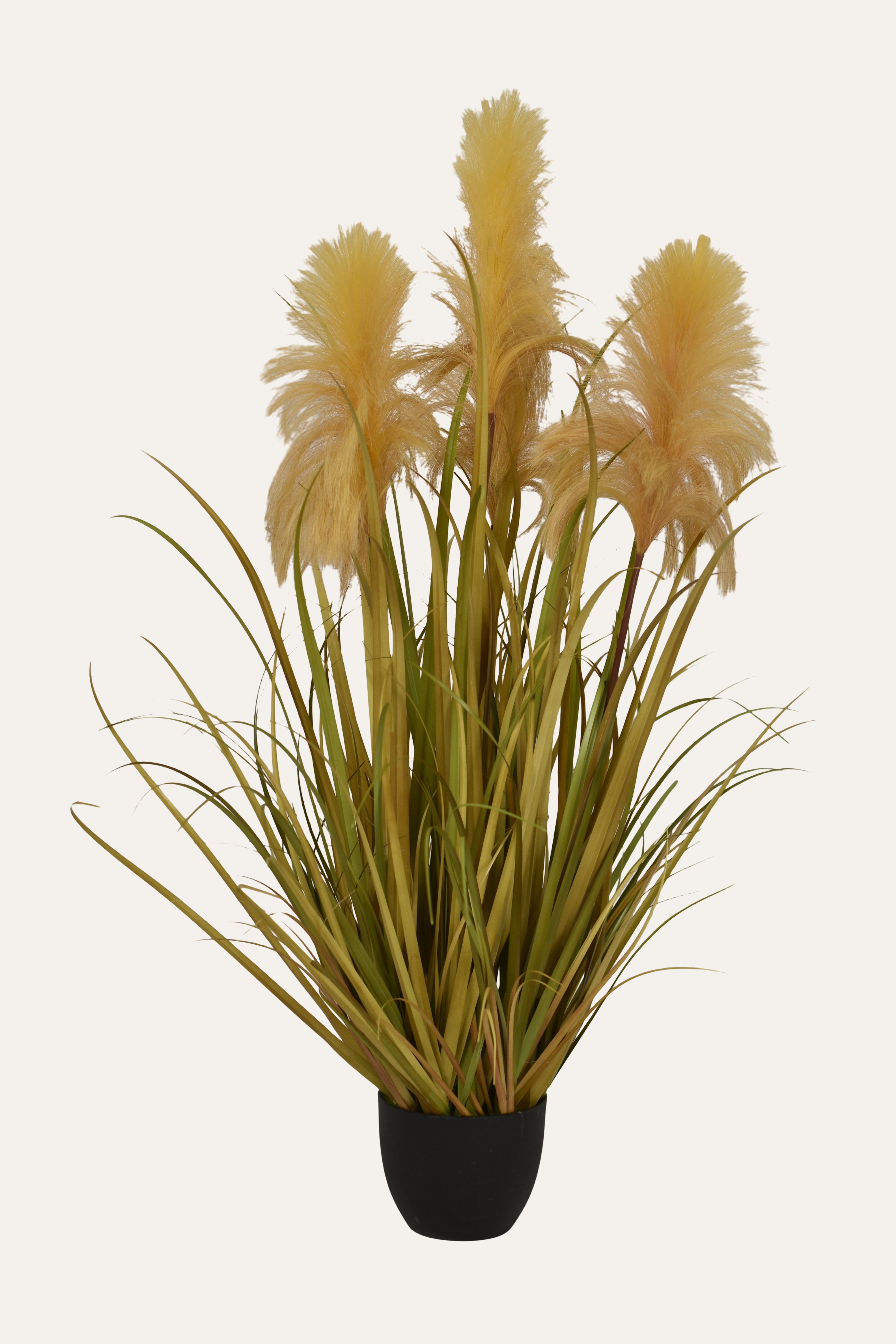 Sunlit Feather Artificial Blooming Plant