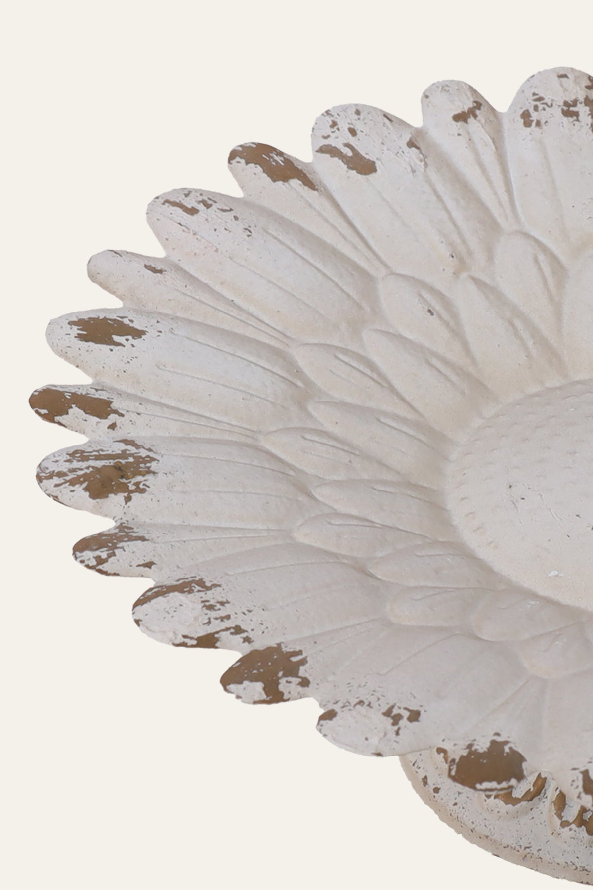 Sunflower Motif Pedestal Accent Bowl for Dining Tables