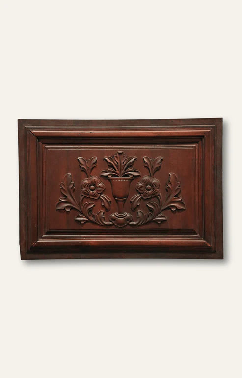 Floral Decorative Wooden Panel