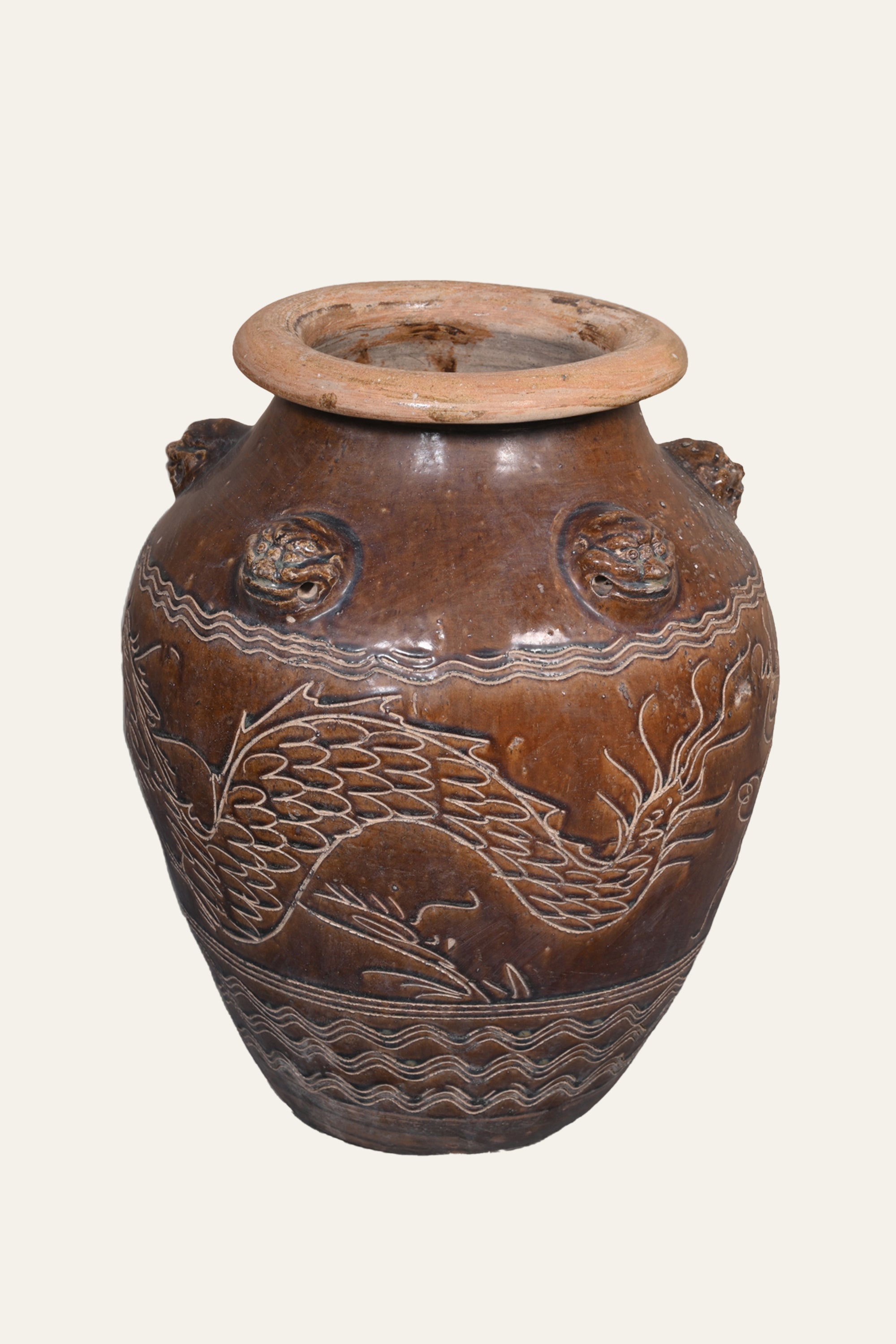 Imperial Dragon Martaban Jar