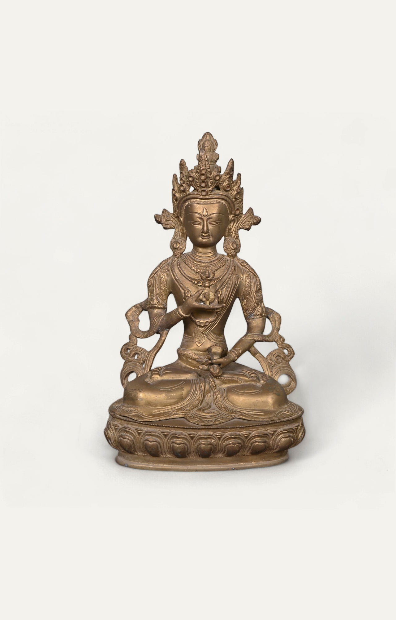 Vajrasatva Brass Statue