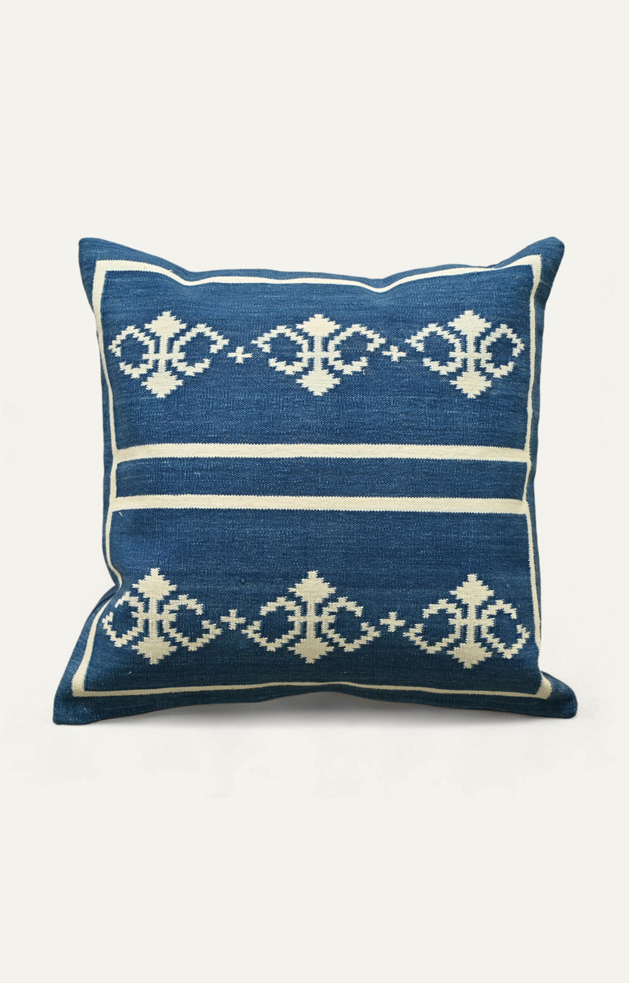 Handmade Cushion Cover - Indigo