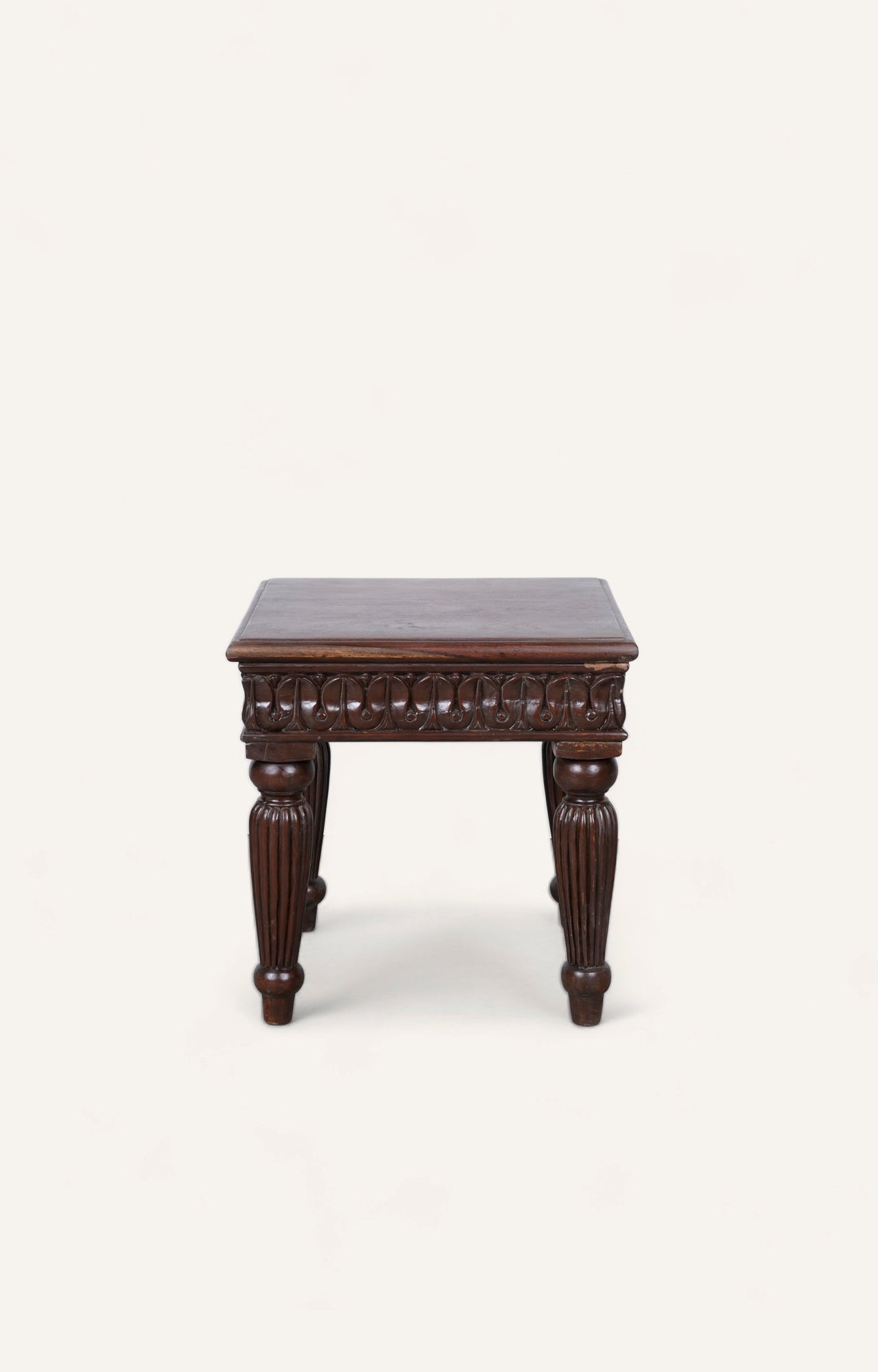 Wooden Carved Side Table