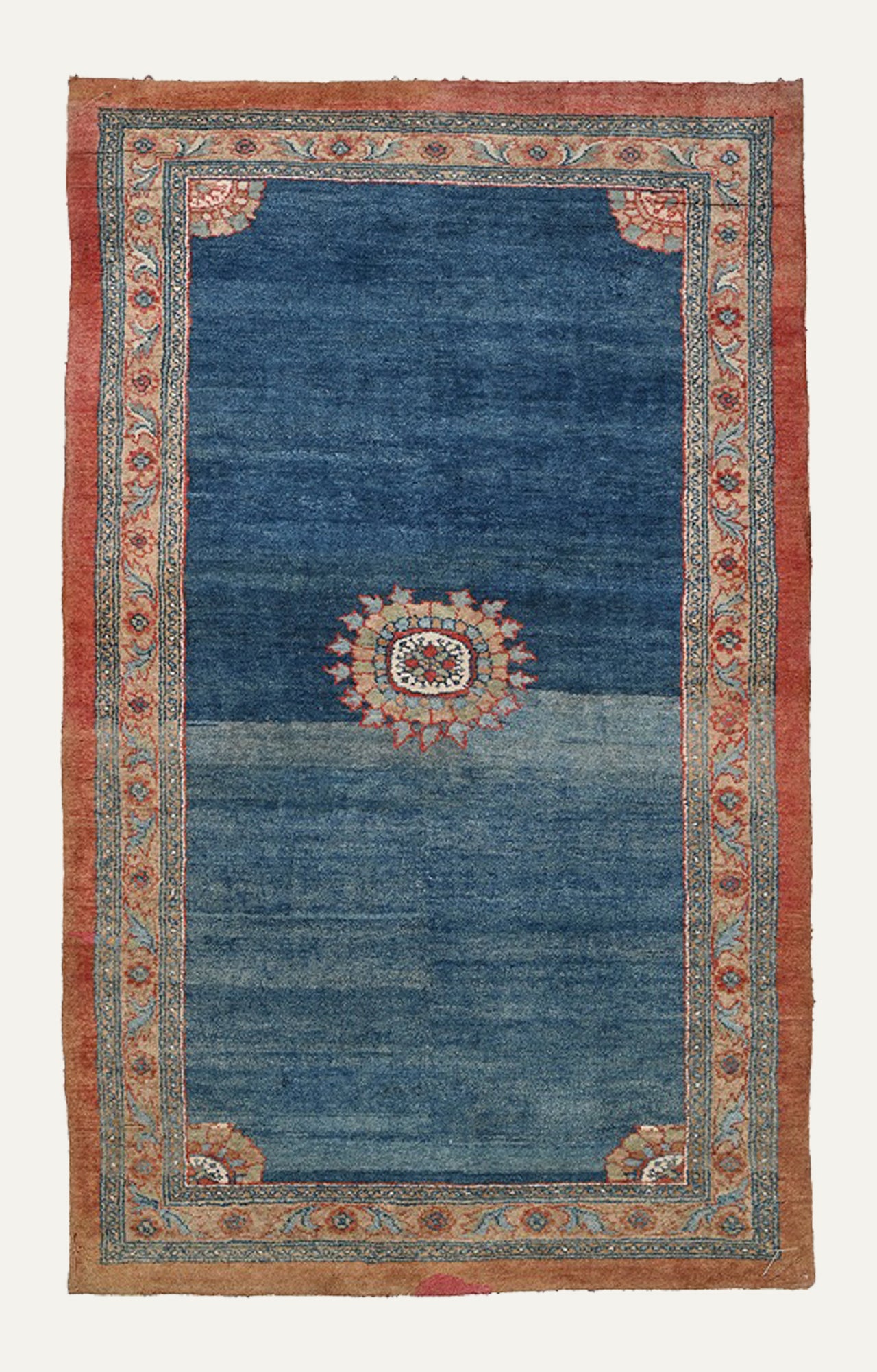 4 x 7 Ft Gabah Carpets Handmade Carpet : Mughal Emperor