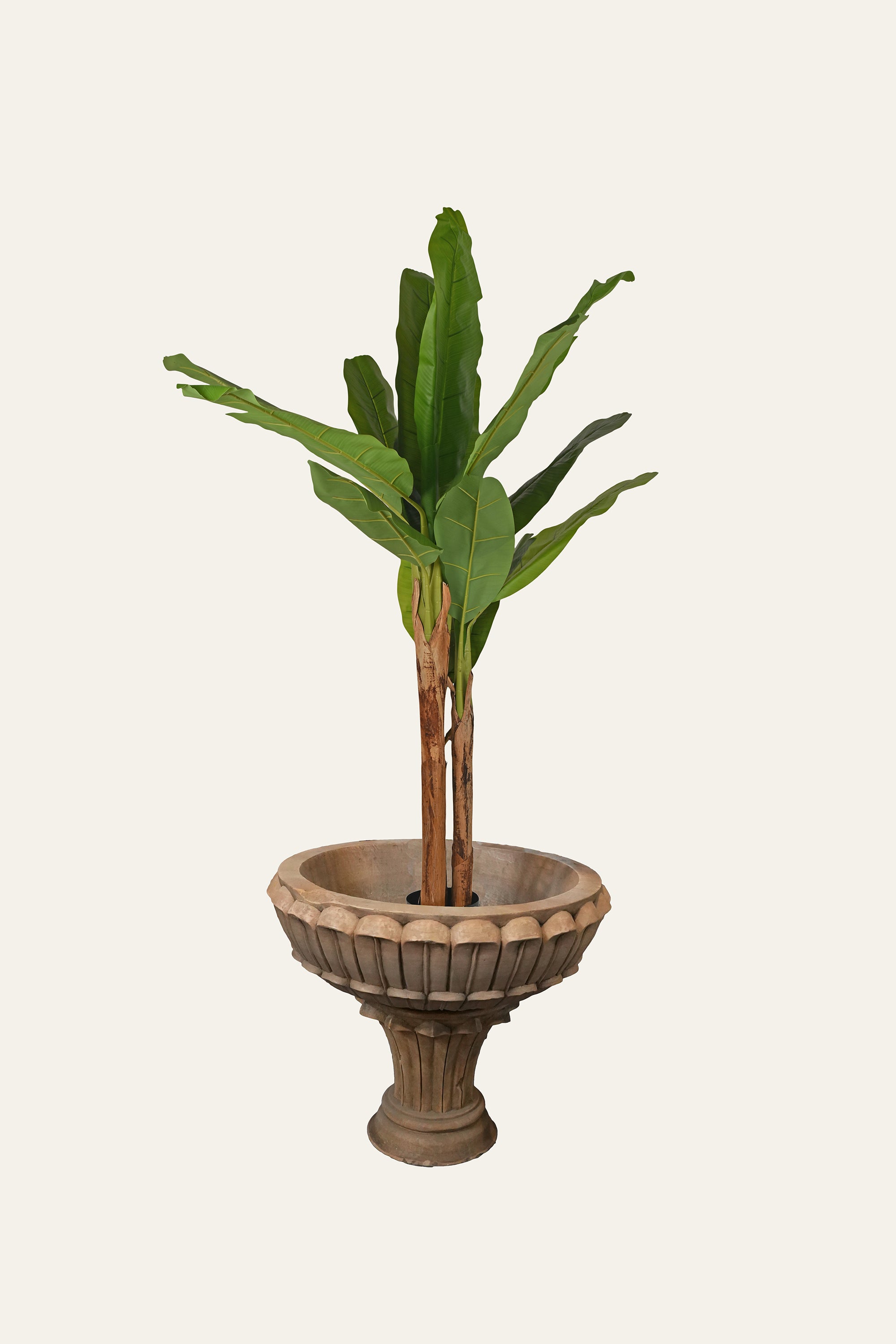 Sandstone Urn Planter for Garden & Home