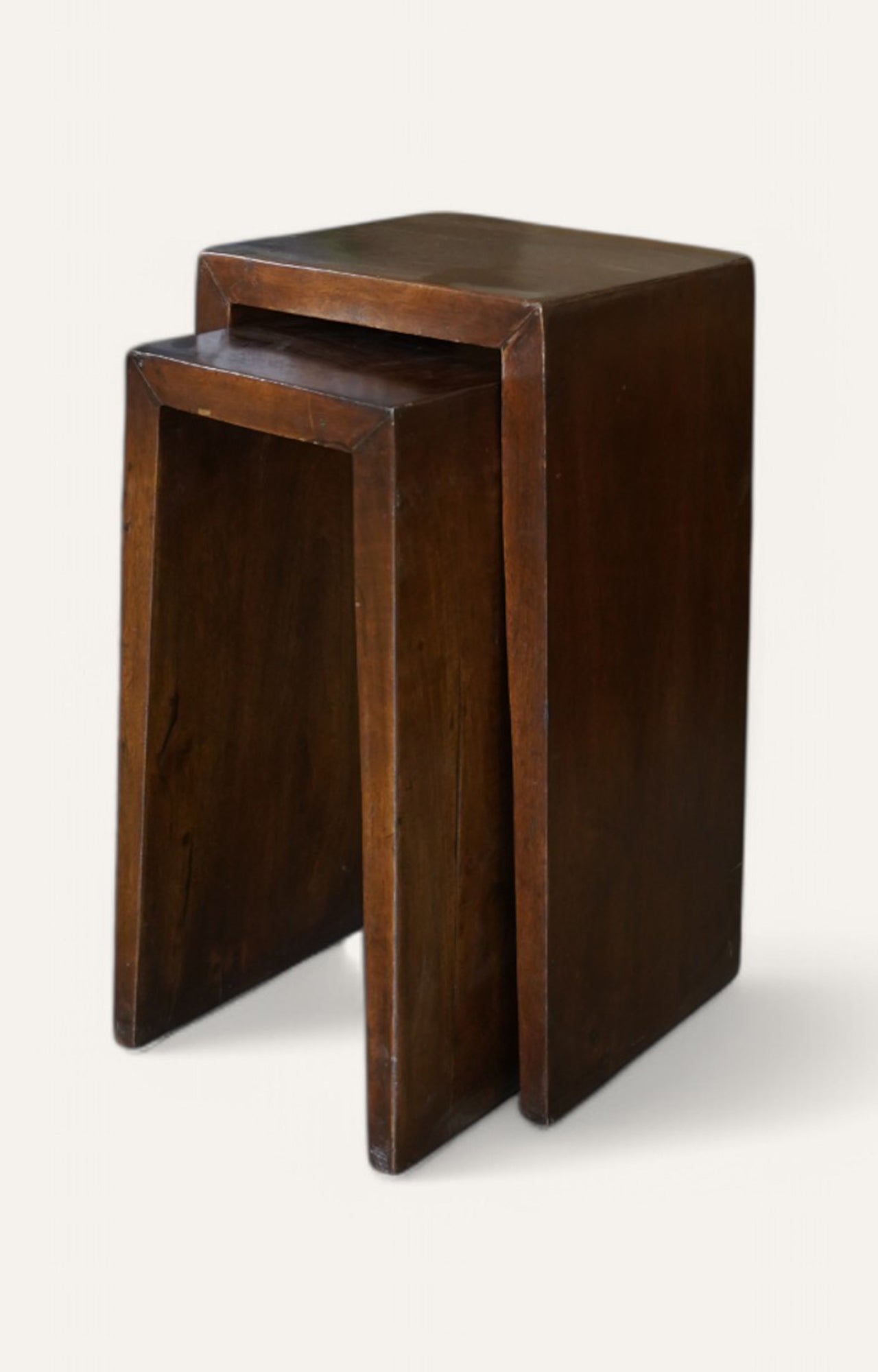 The Attic French Style Wooden Nesting Table