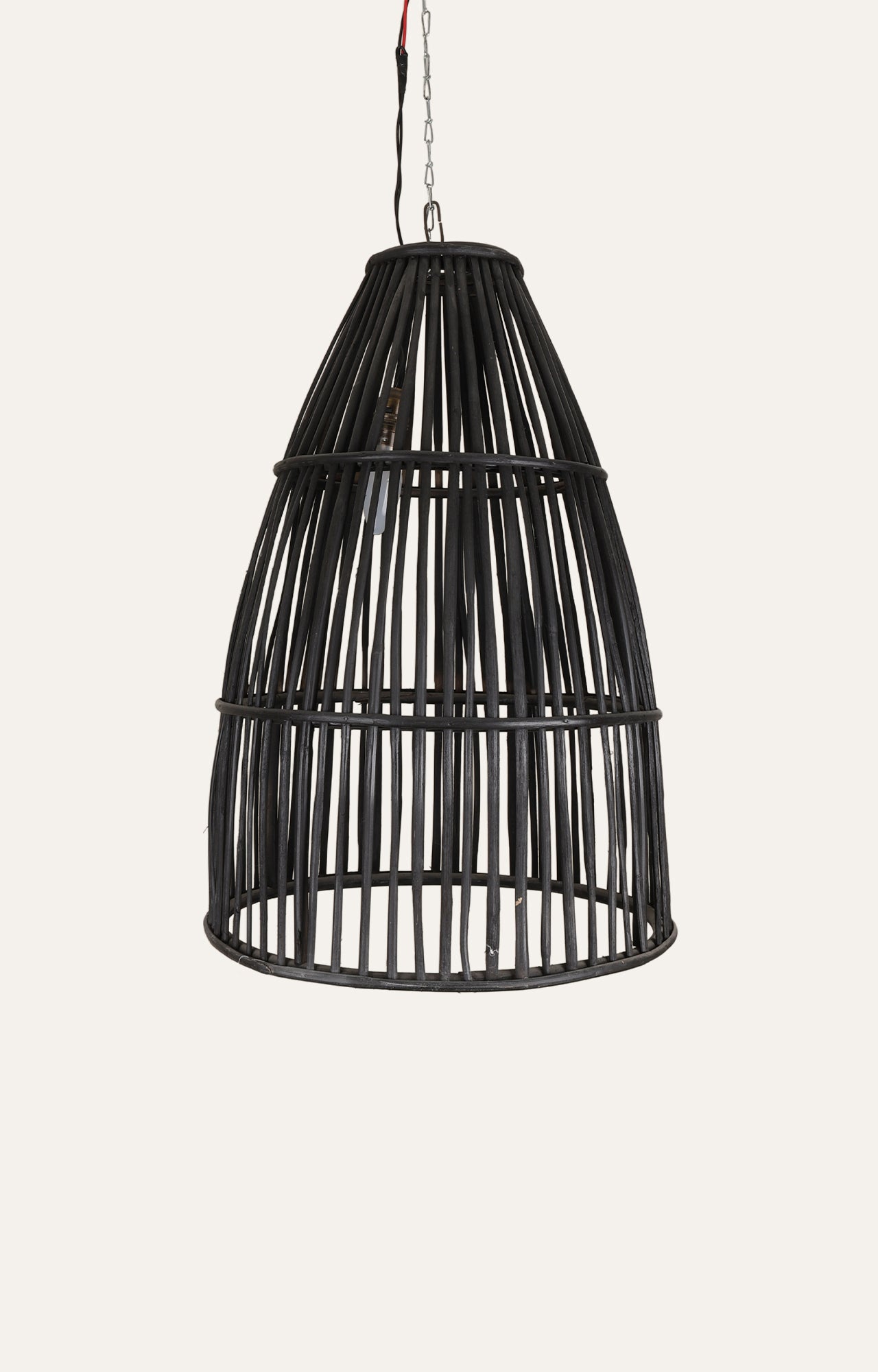 Ayana Rattan Lampshade : Black