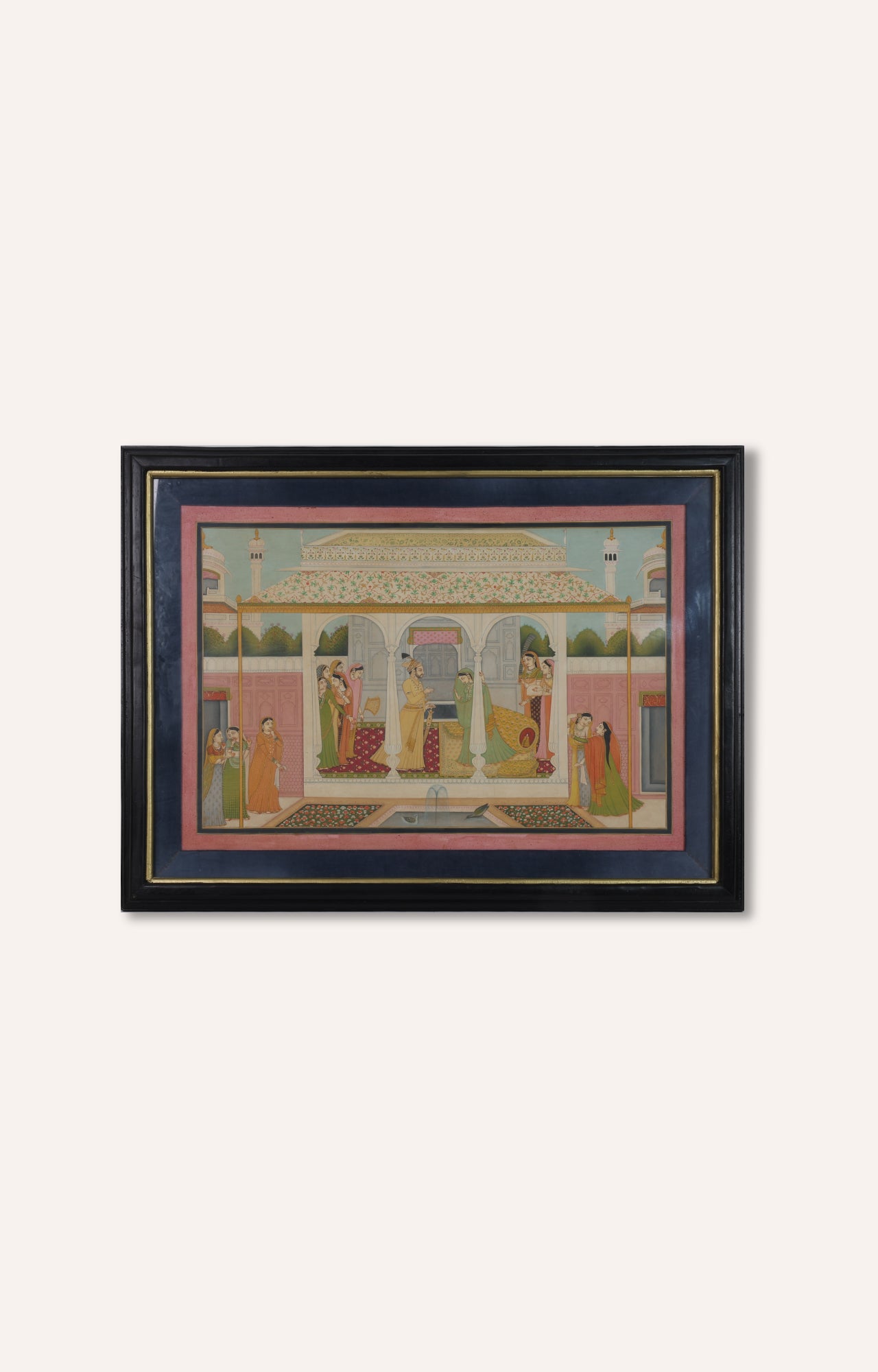 Mughal Art Painting - Framed