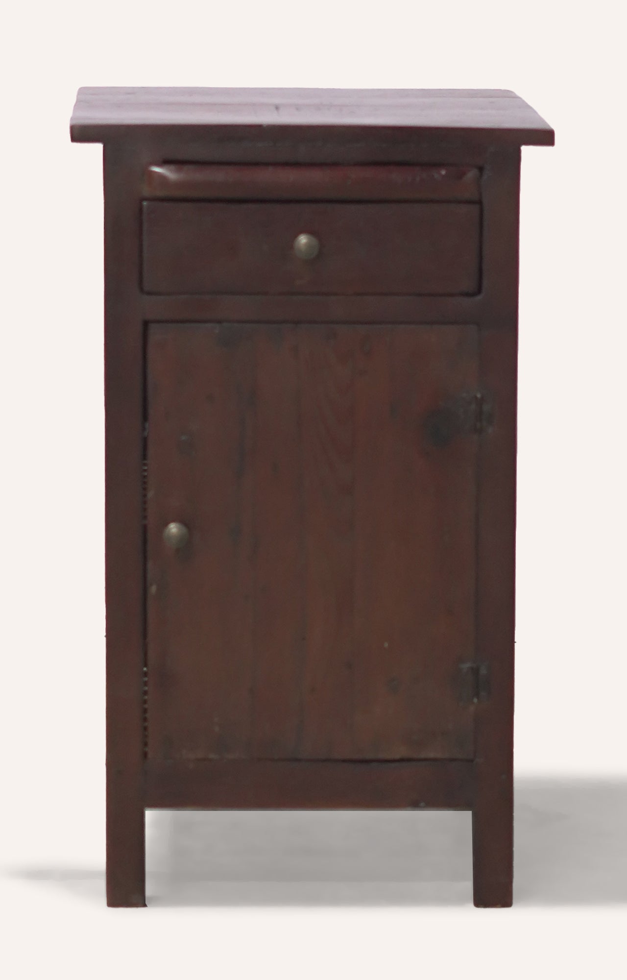 Wooden cabinet with drawer