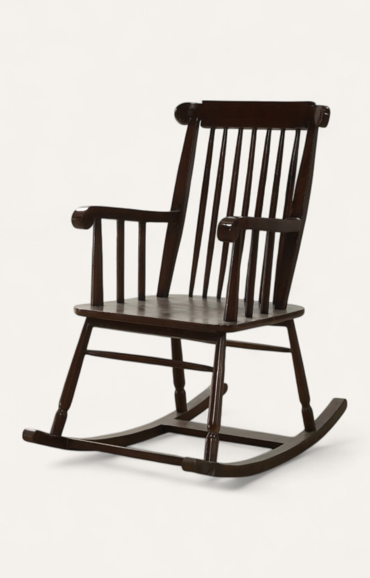 Classic Rocking Armchair in Wood